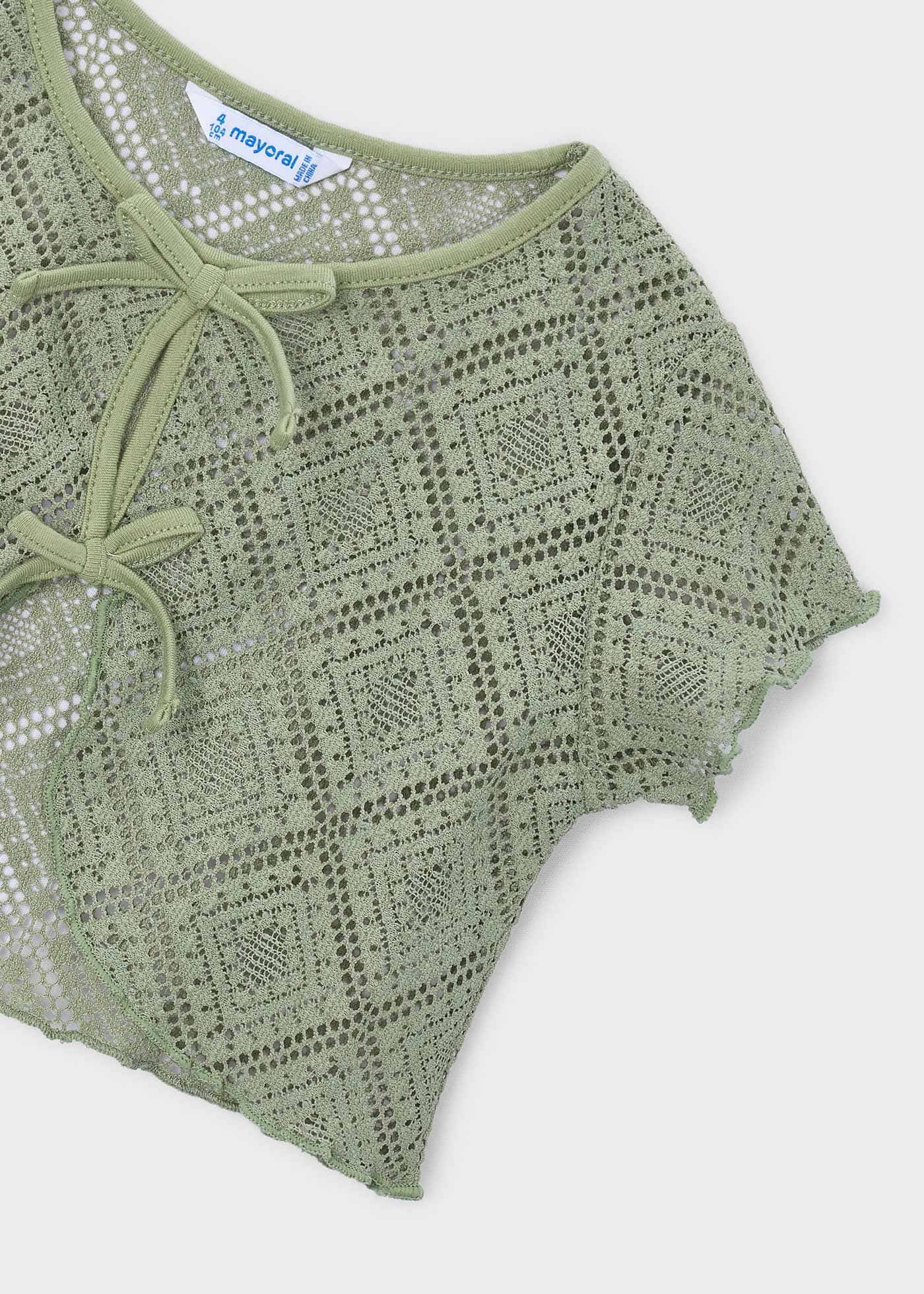 Camiseta crochet niña