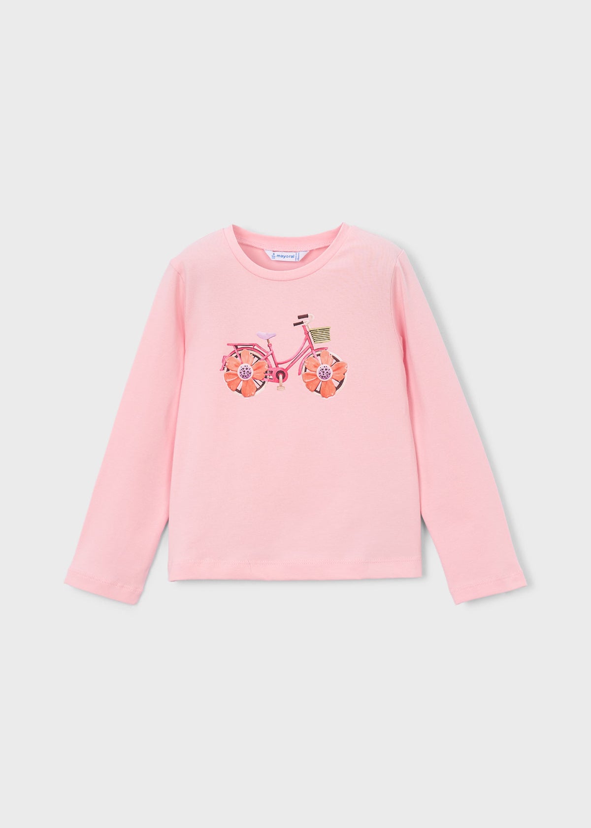 Camiseta de manga larga bicicleta niña