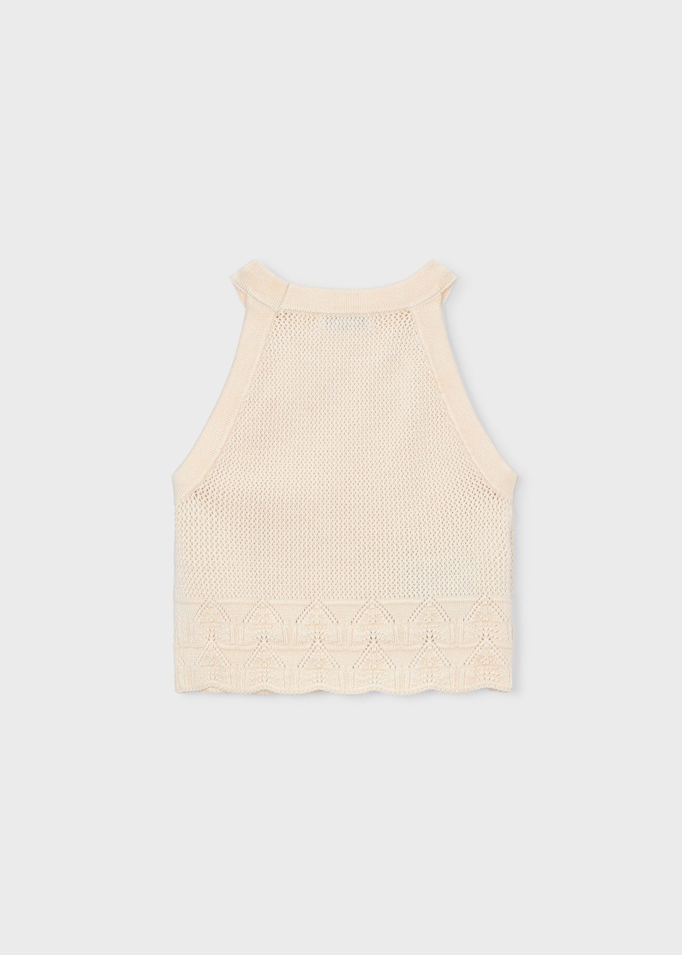Top cuello halter niña