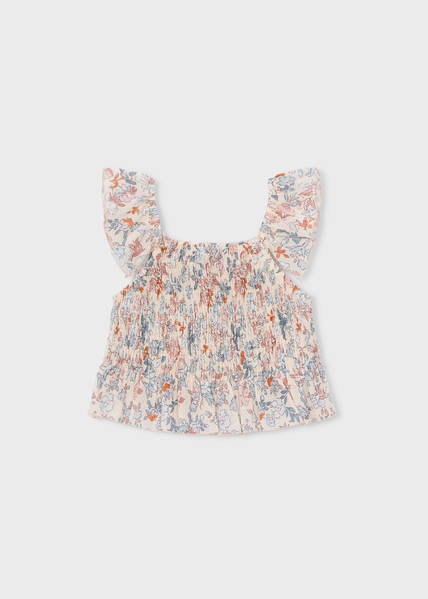 Top bambula estampado niña