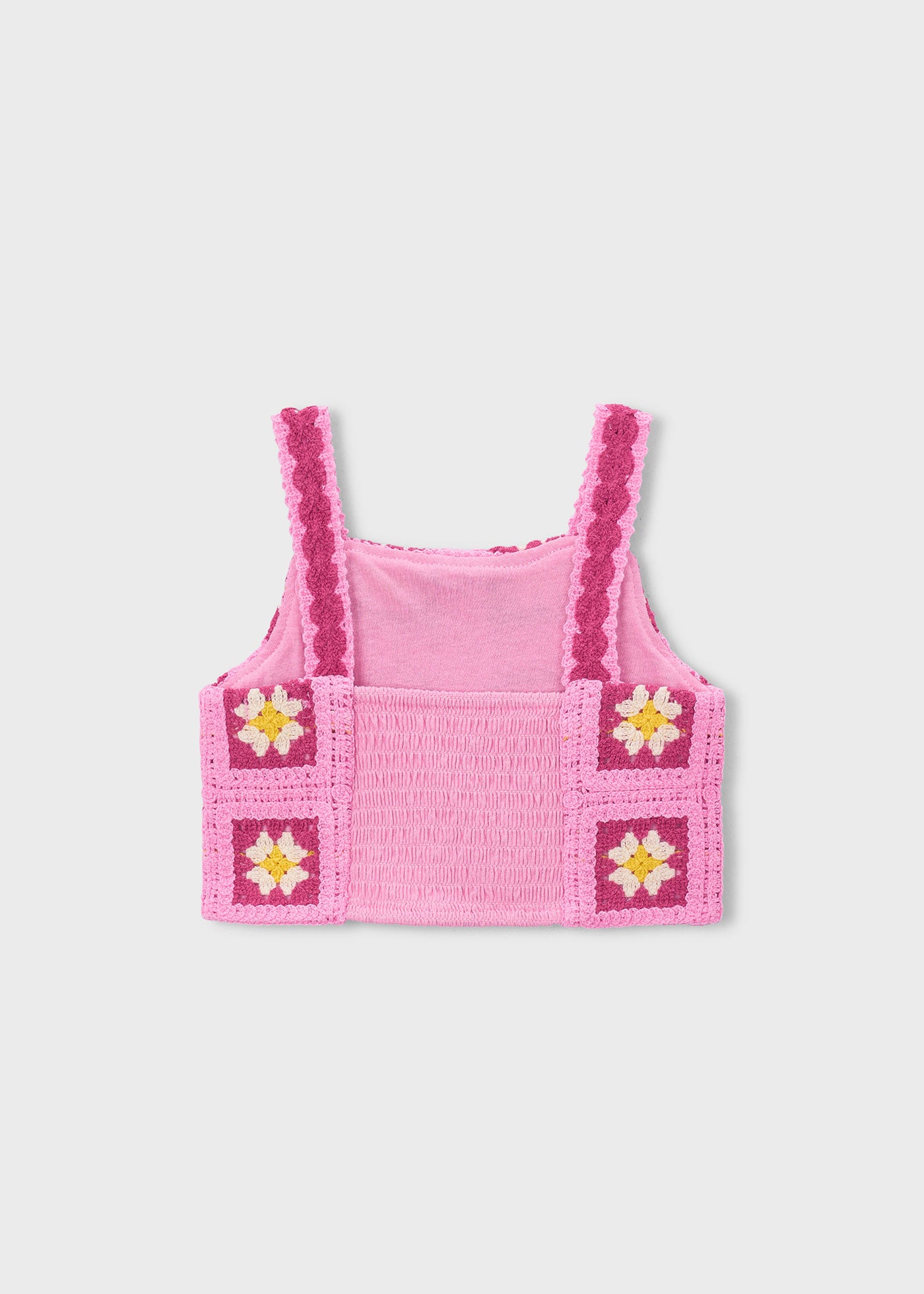 Top crochet niña