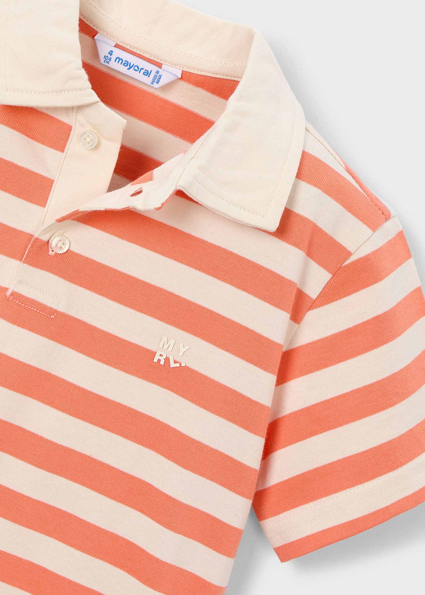 Polo rayas niño