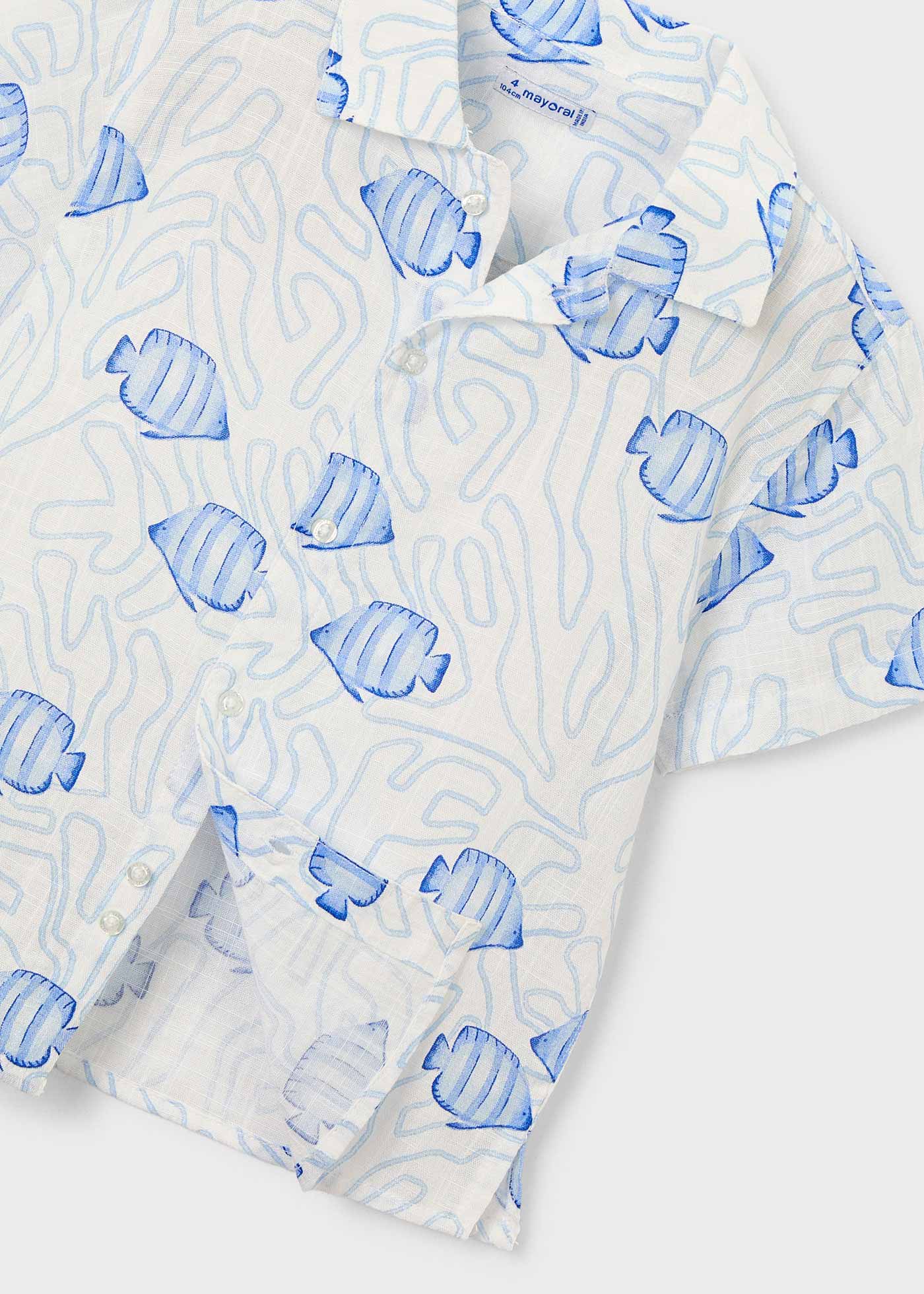 Camisa estampada niño