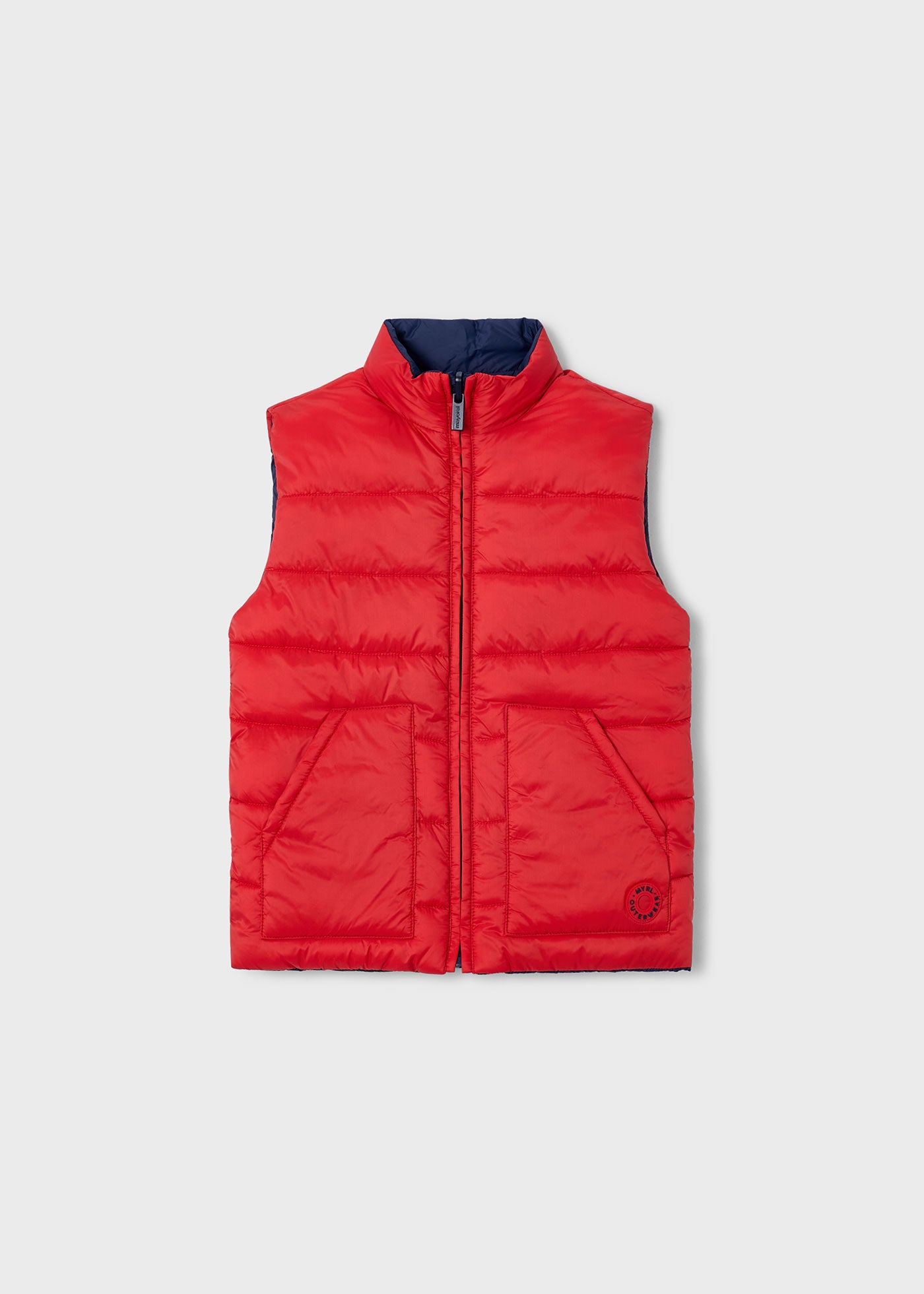 Chaleco reversible acolchado niño