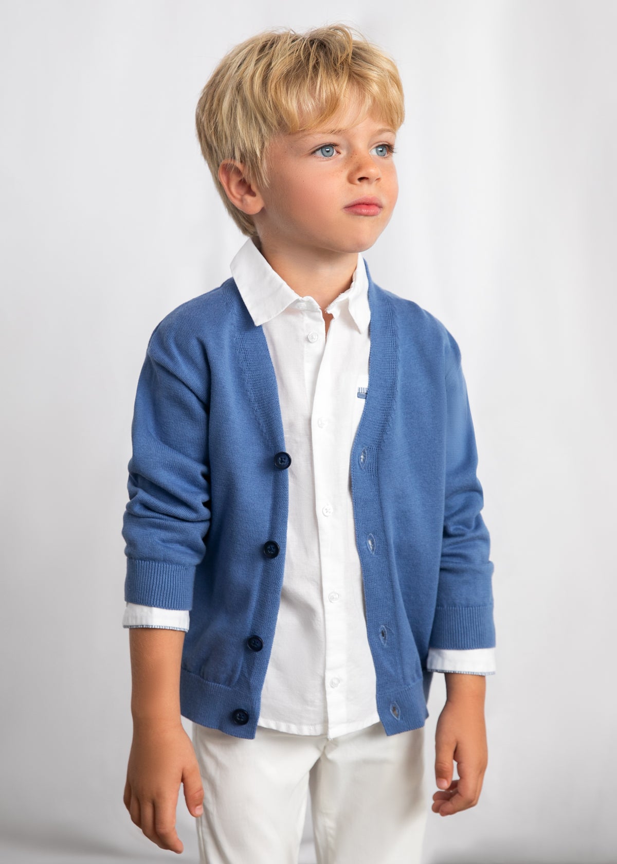 Cárdigan tricot niño