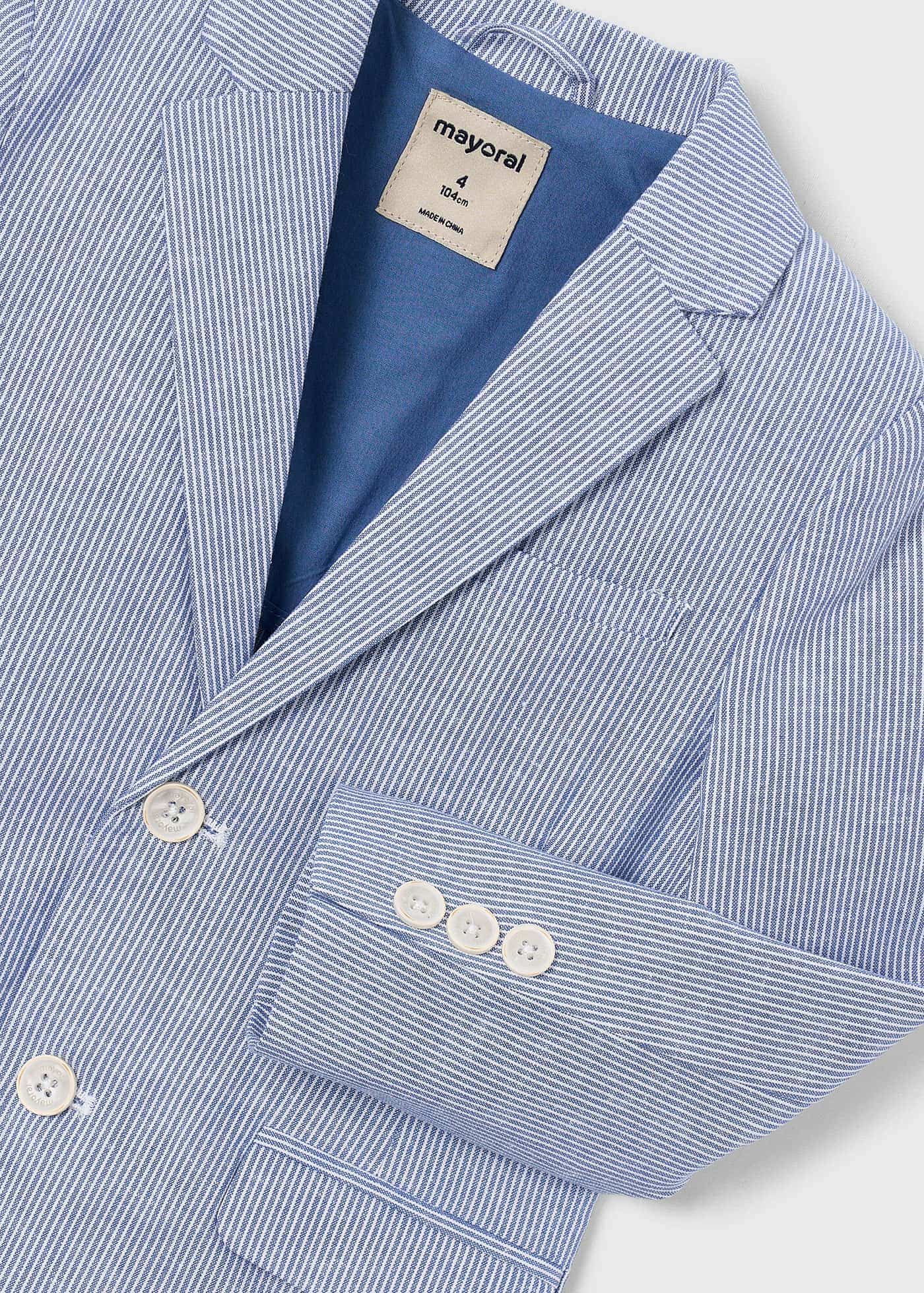 Chaqueta lino niño