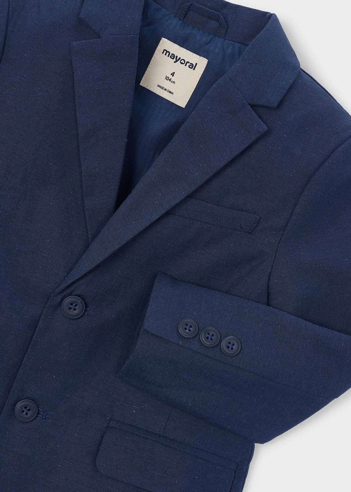 Chaqueta lino niño