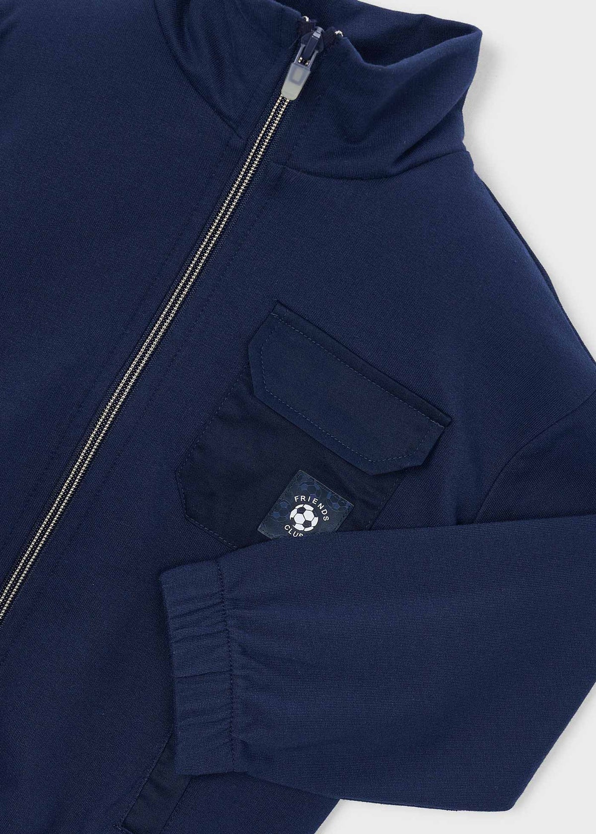 Sudadera cremallera niño