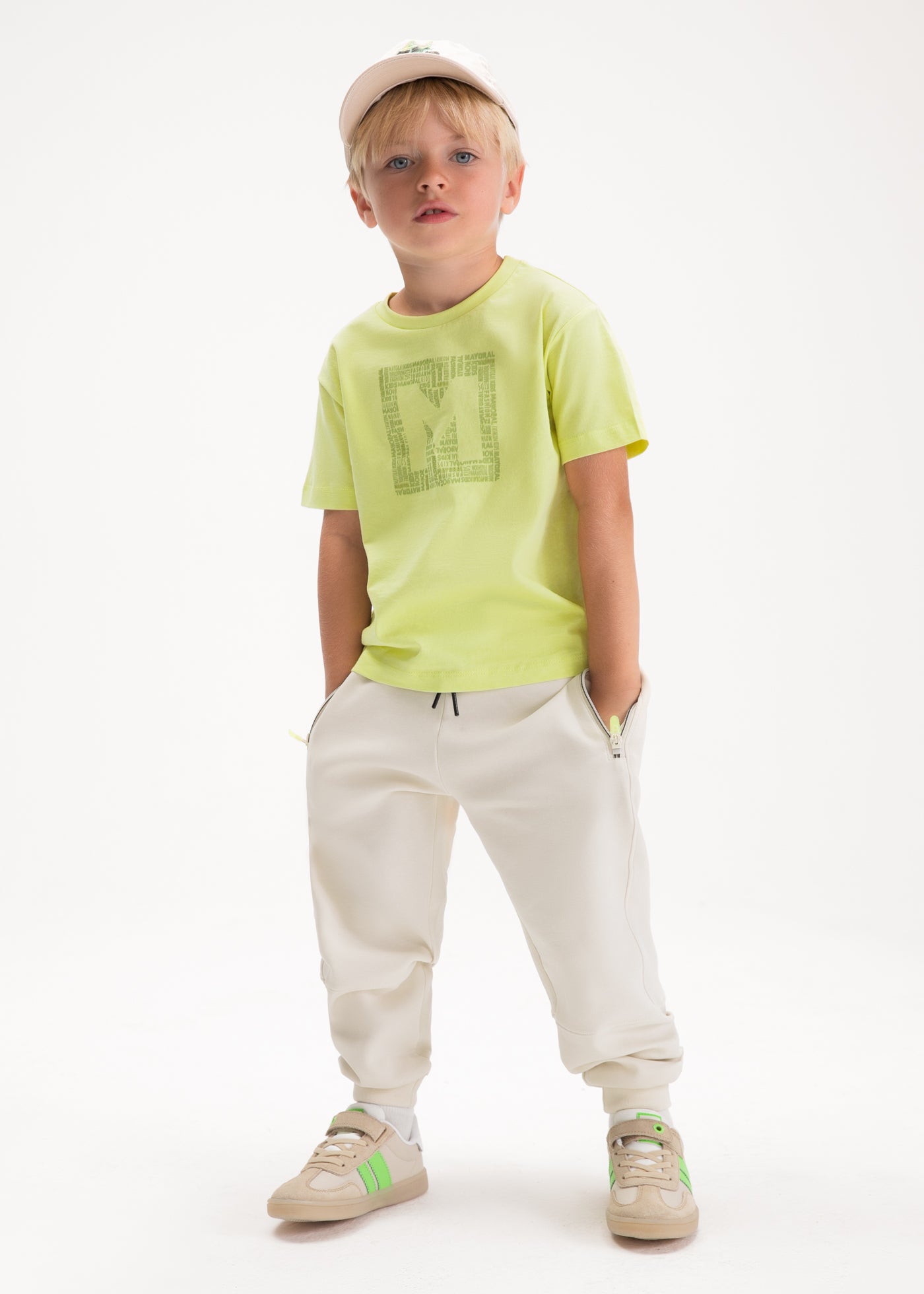 Pantalón cremalleras niño