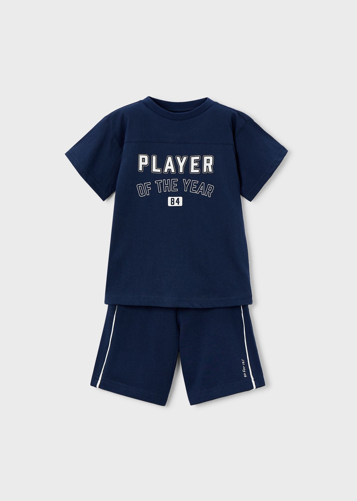 Conjunto pantalón y camiseta player niño