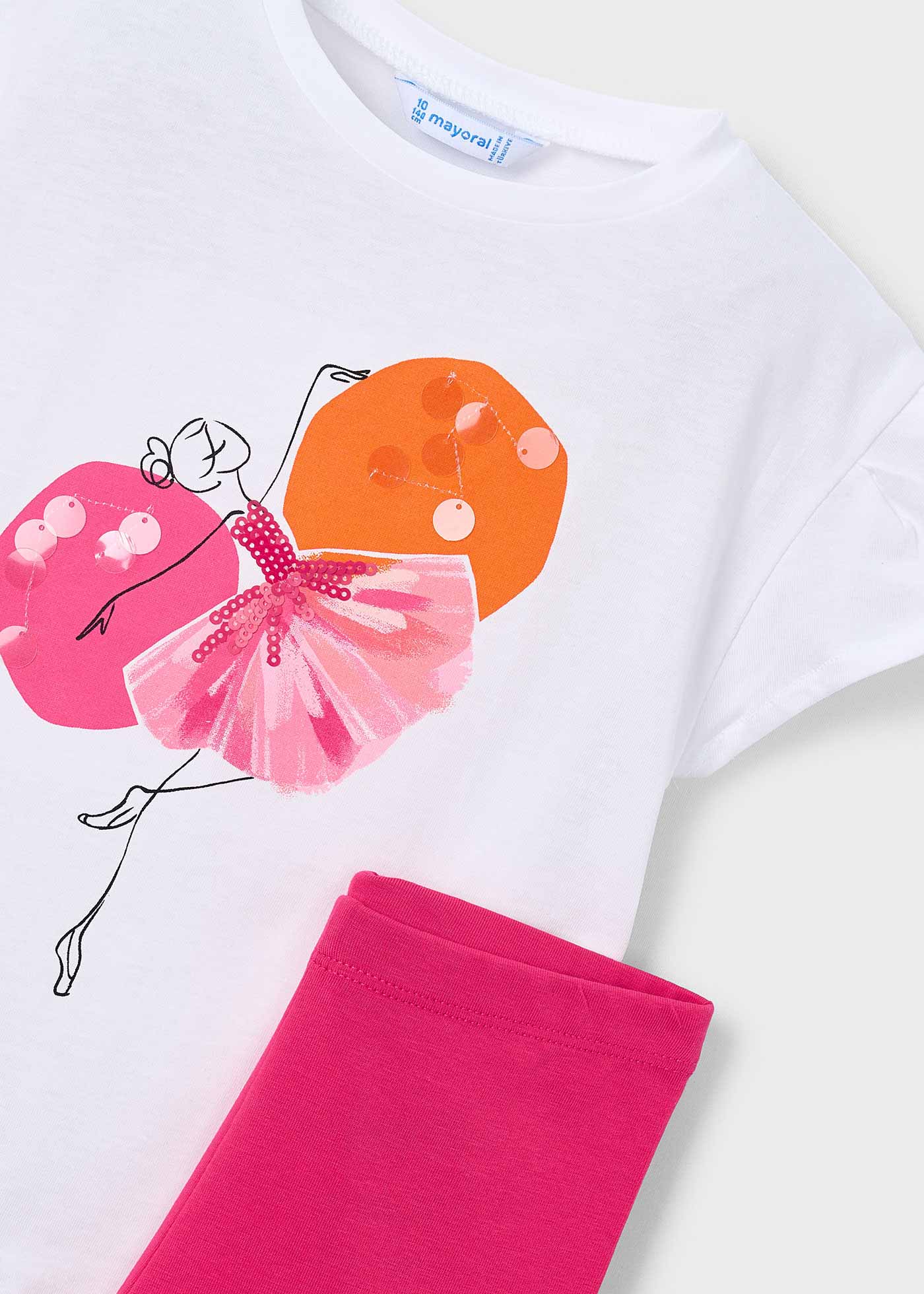 Conjunto legging y camiseta niña
