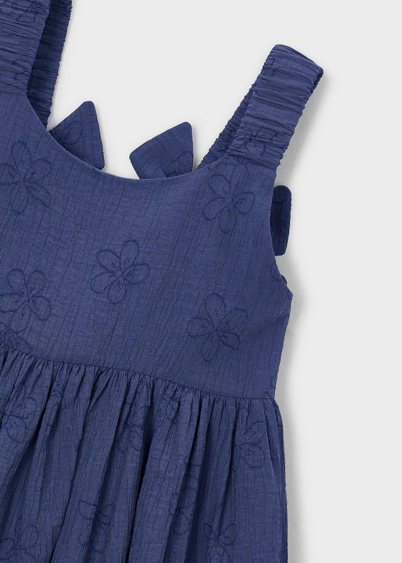 Vestido ceremonia flores niña