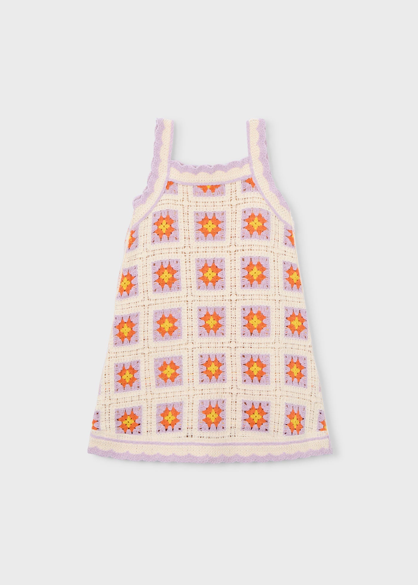 Vestido crochet niña