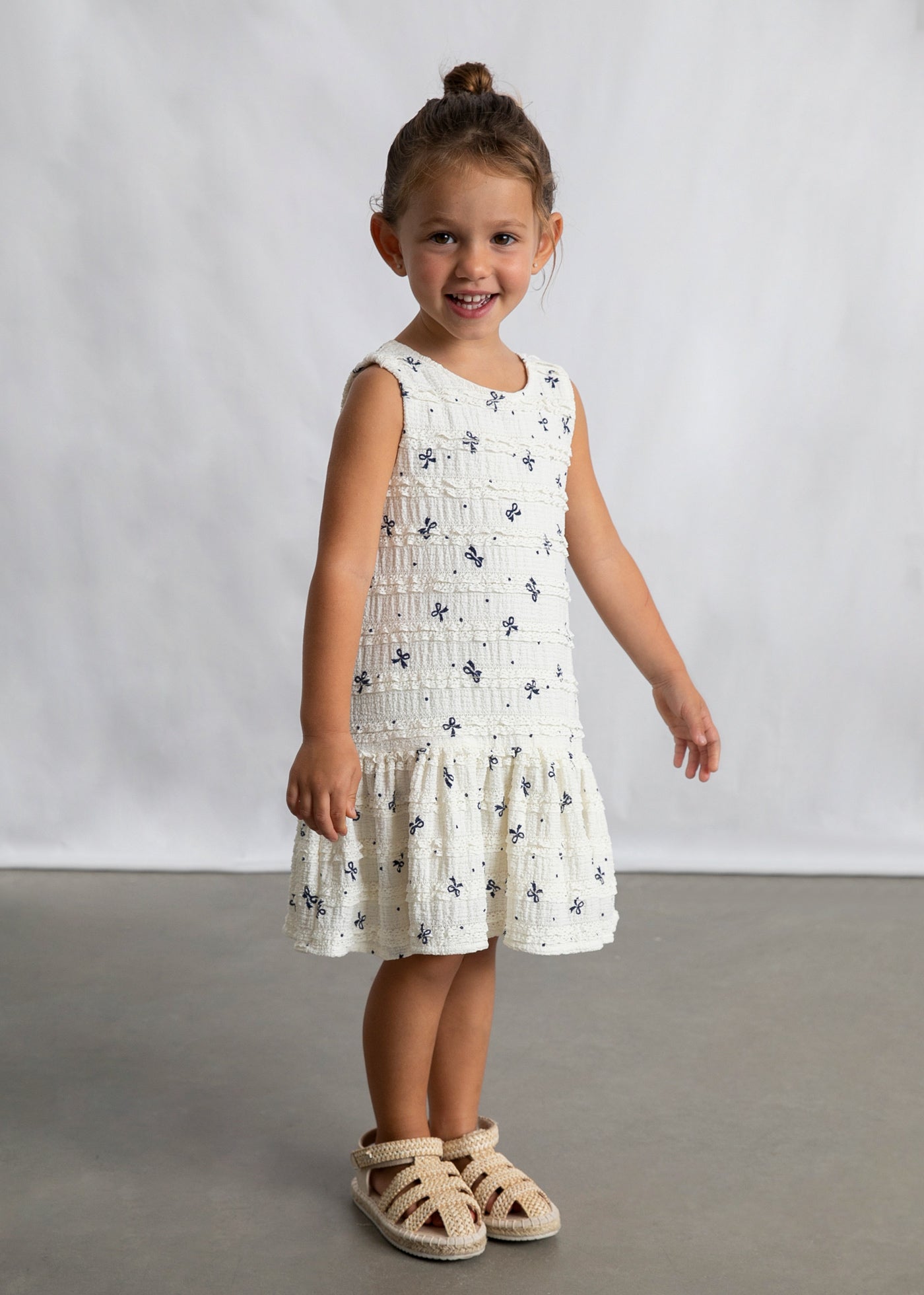 Vestido punto niña