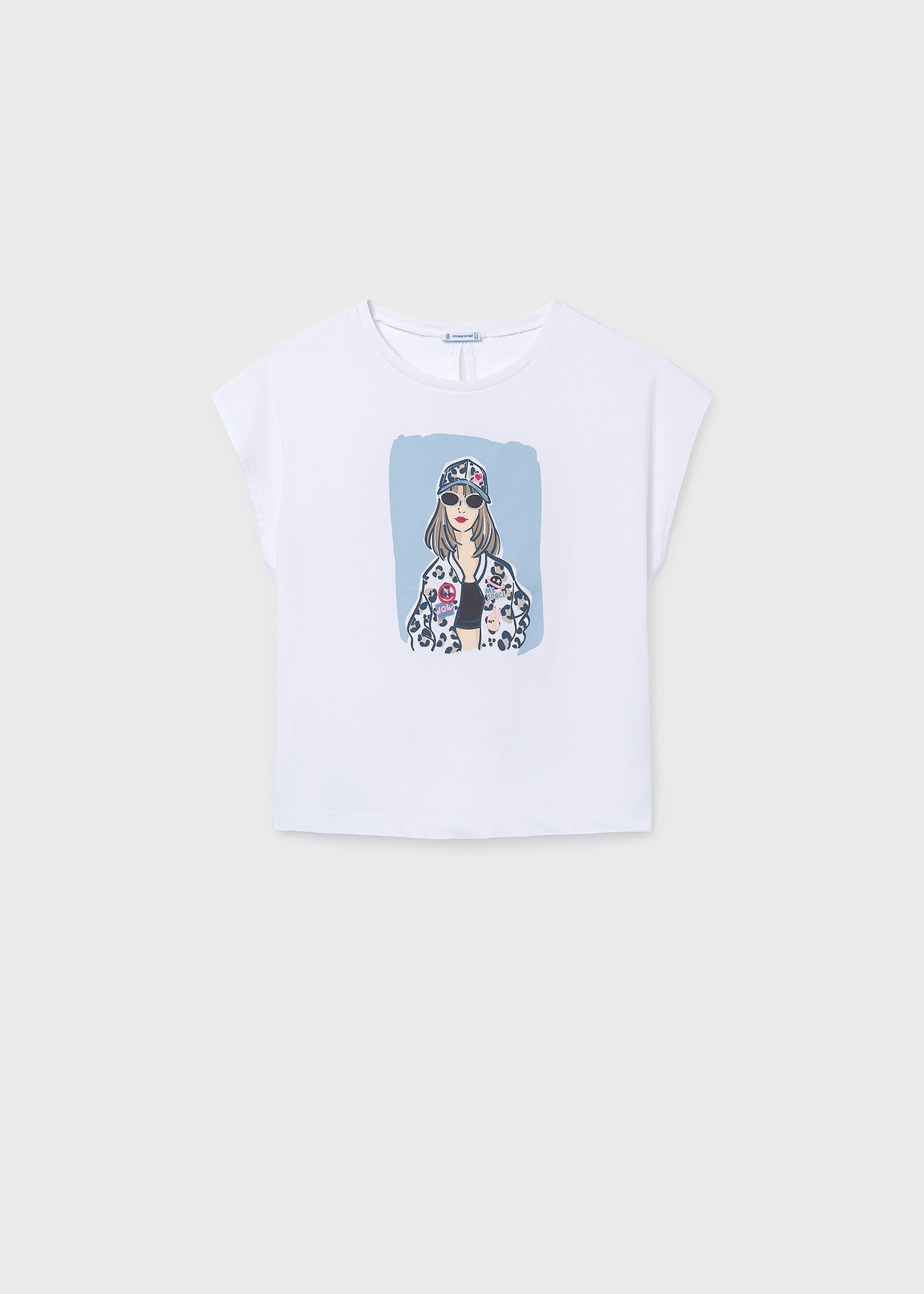 Camiseta gráfica chica