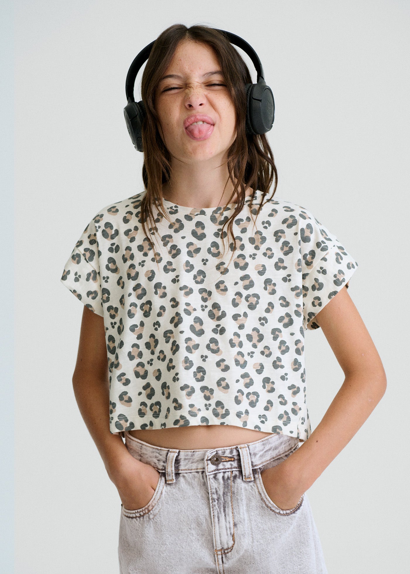 Camiseta estampada chica