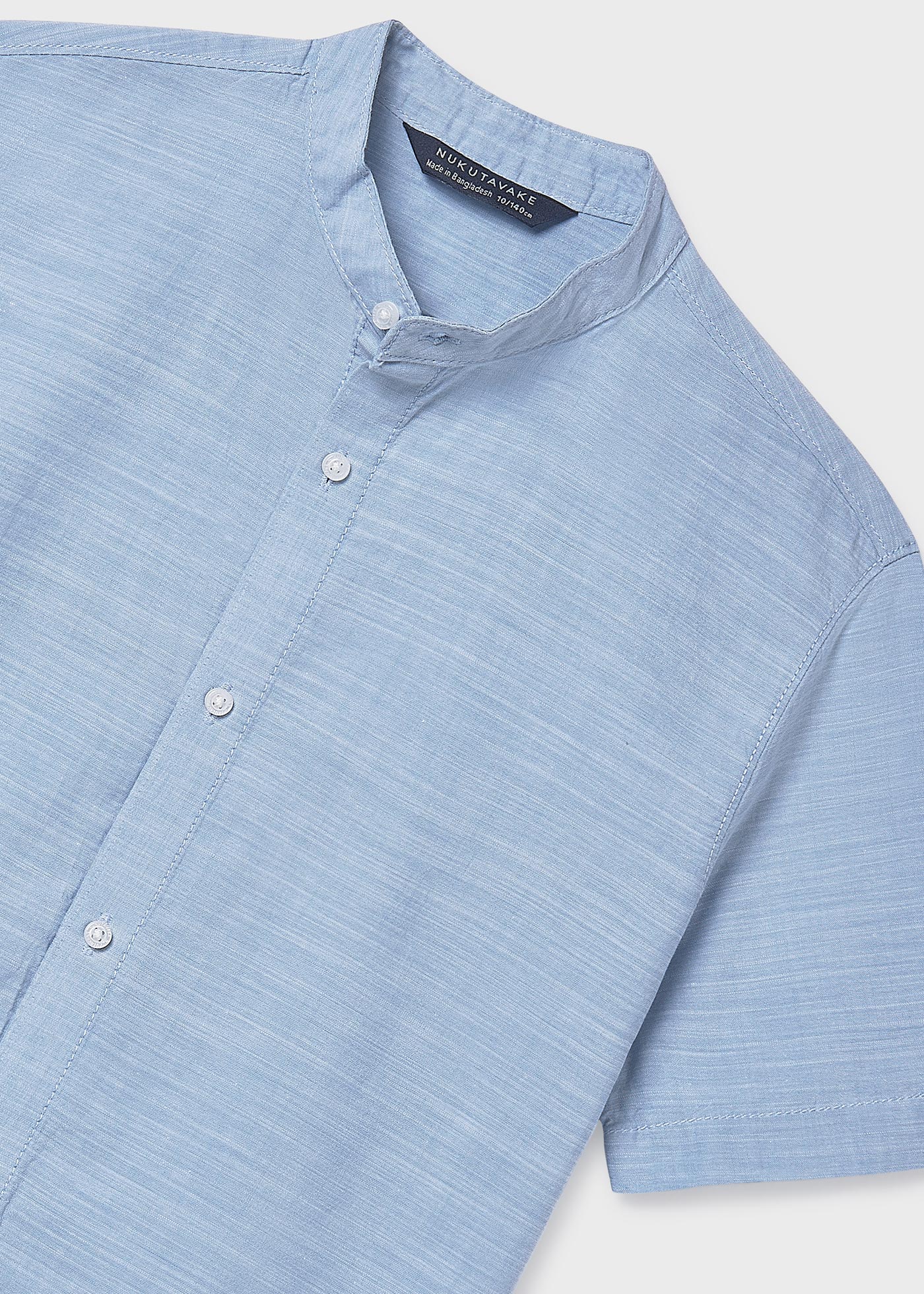 Camisa cuello mao chico