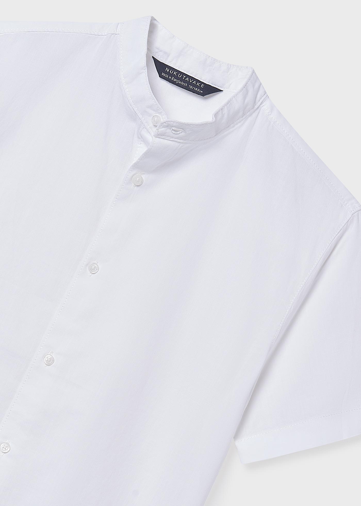 Camisa cuello mao chico