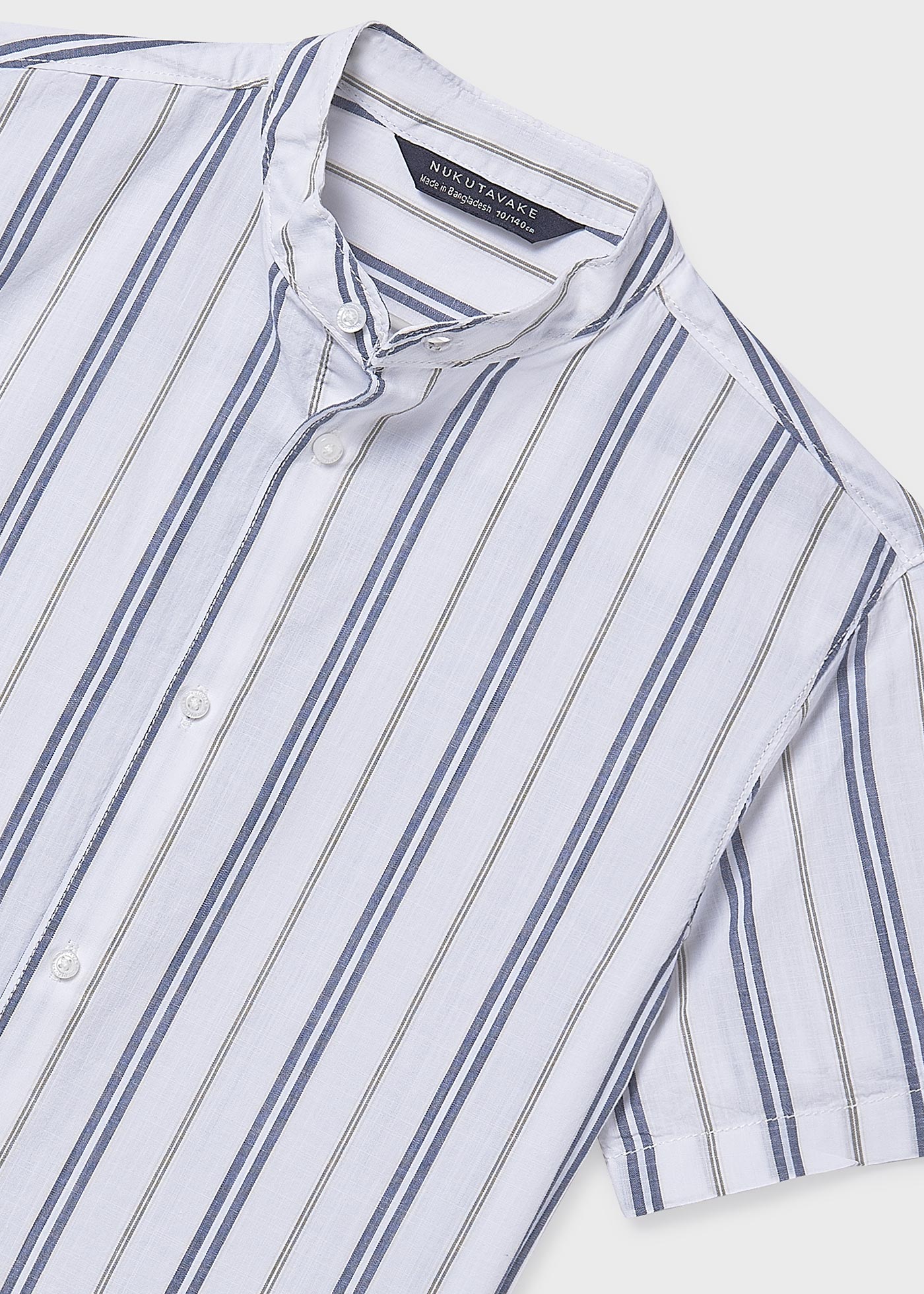 Camisa cuello mao chico