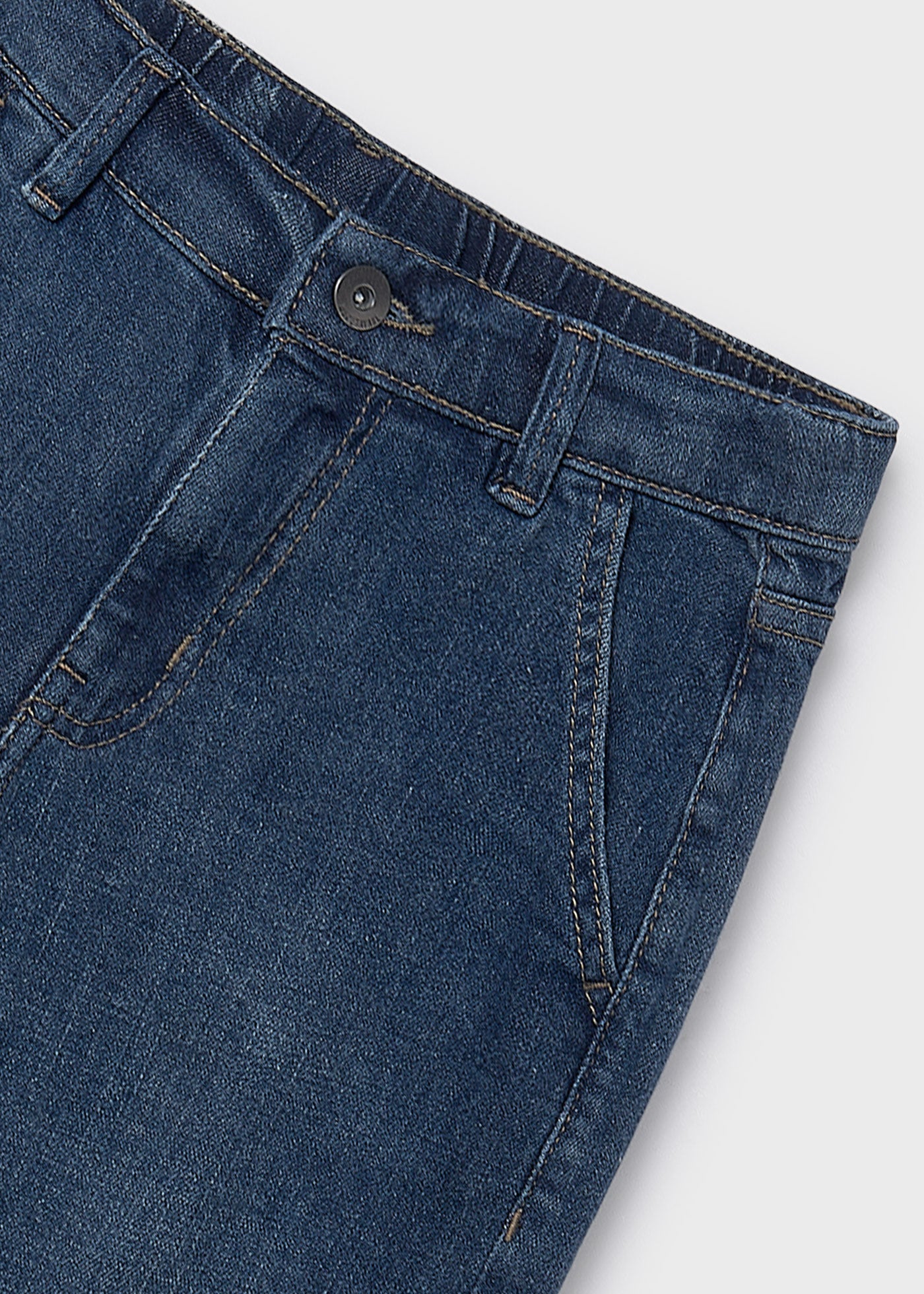 Bermuda vaquera long fit chico