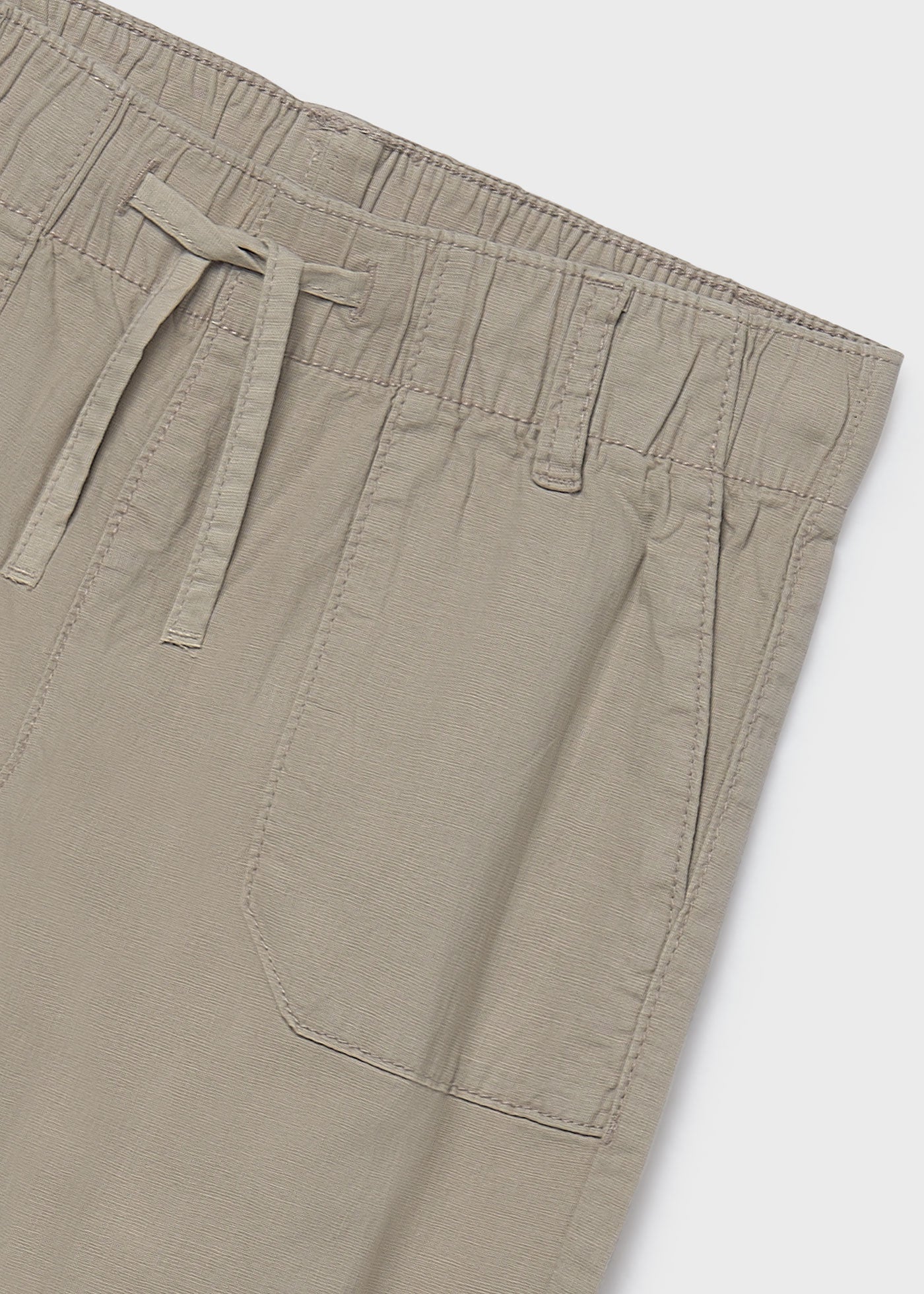 Pantalón jogger con lino chico
