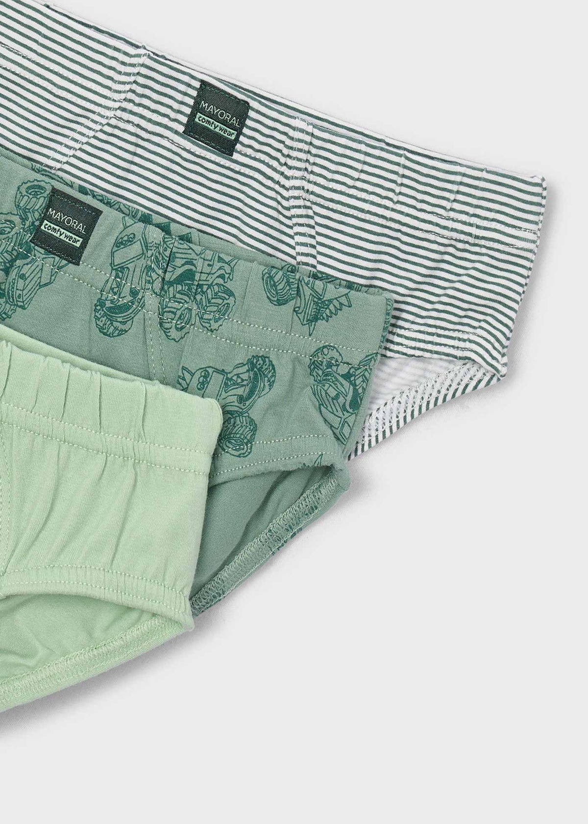 Set 3 calzoncillos slips niño