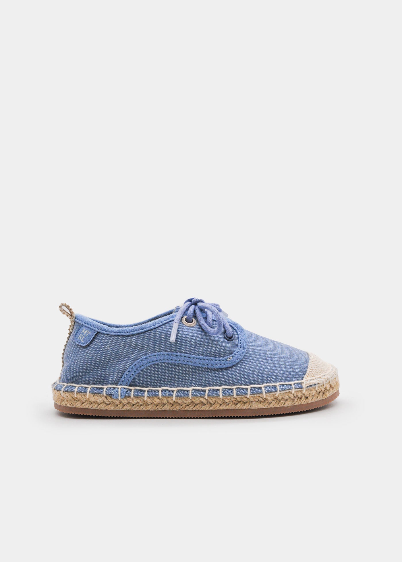Alpargata cordones niño