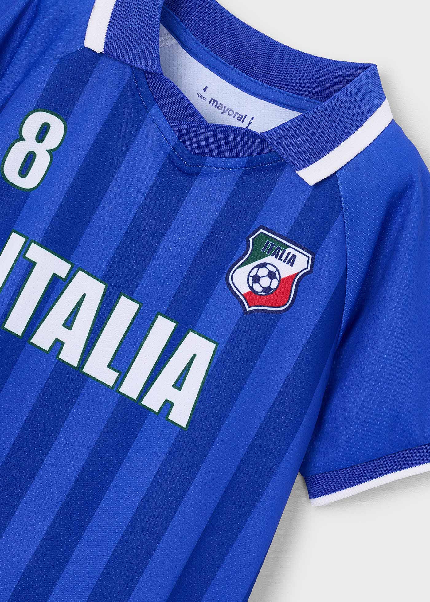 T-shirt Ιταλία football αγόρι