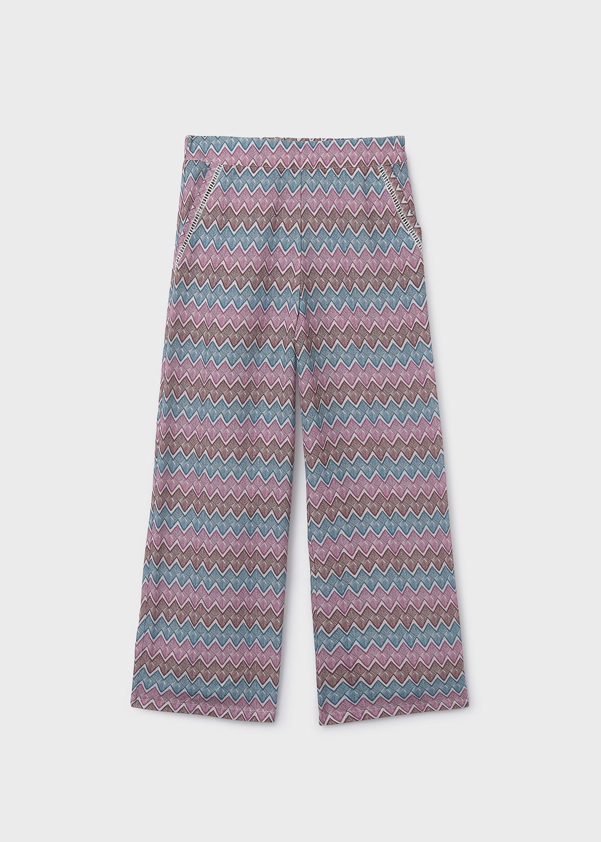 Pantalón estampado chica