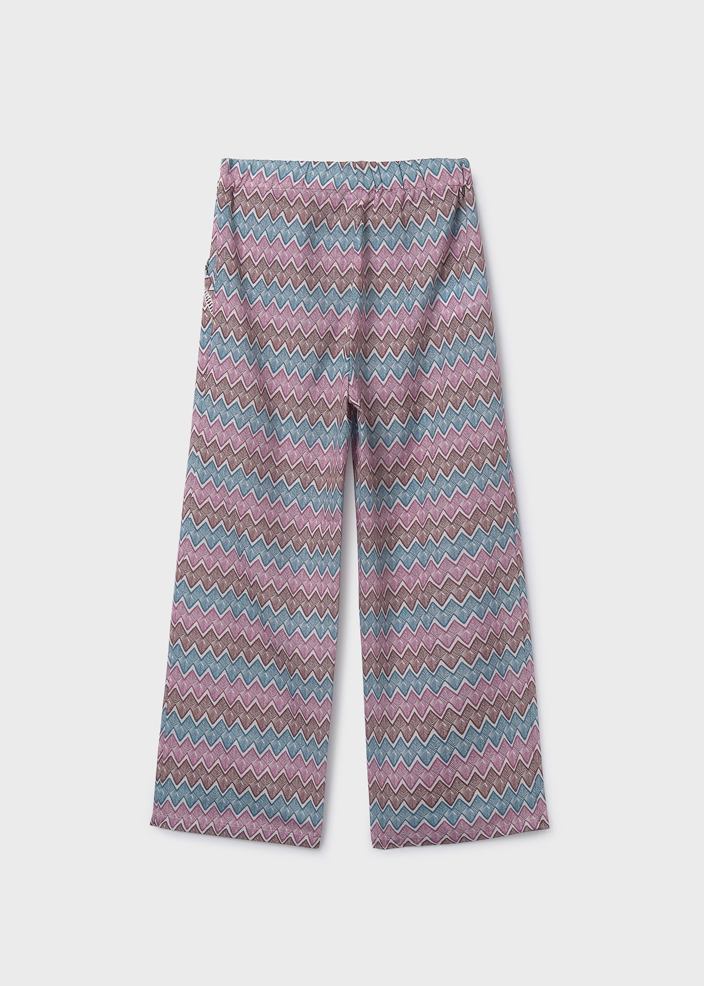 Pantalón estampado chica