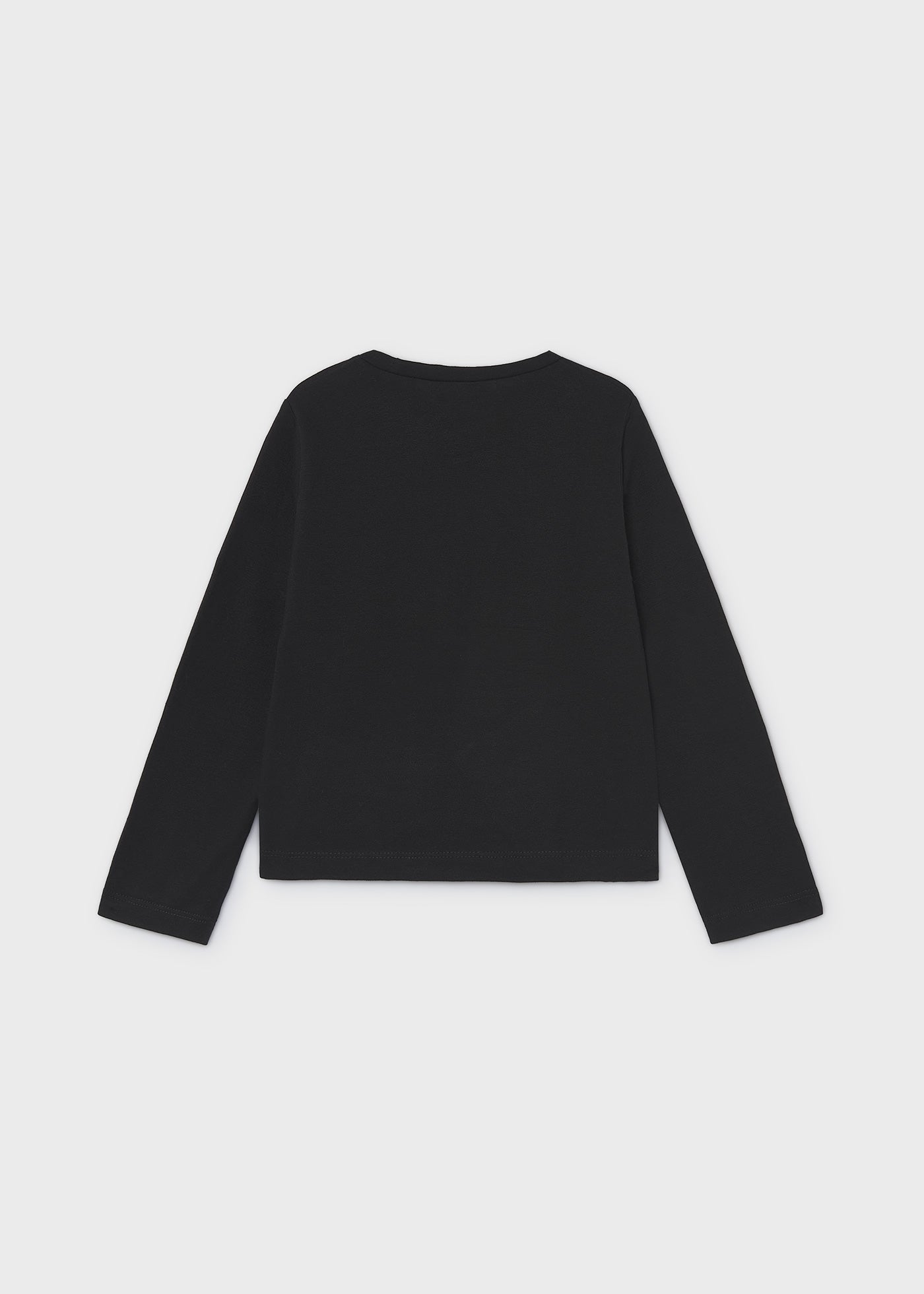 Camiseta básica flor niña