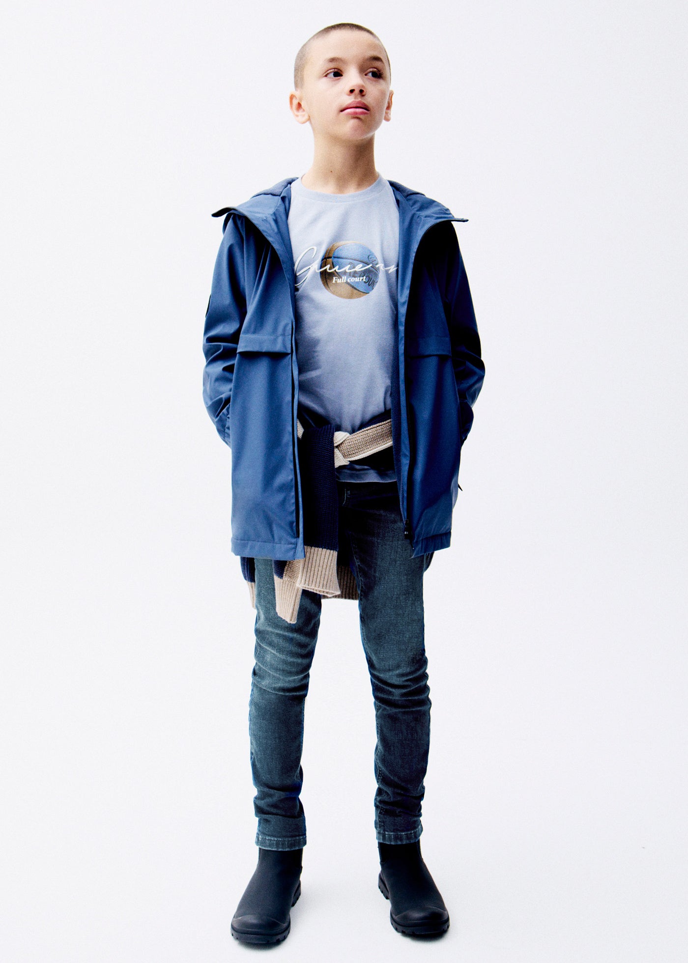 Pantalón vaquero básico slim fit chico