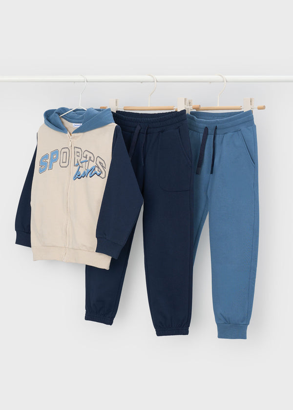 Chándal 2 pantalones básico niño