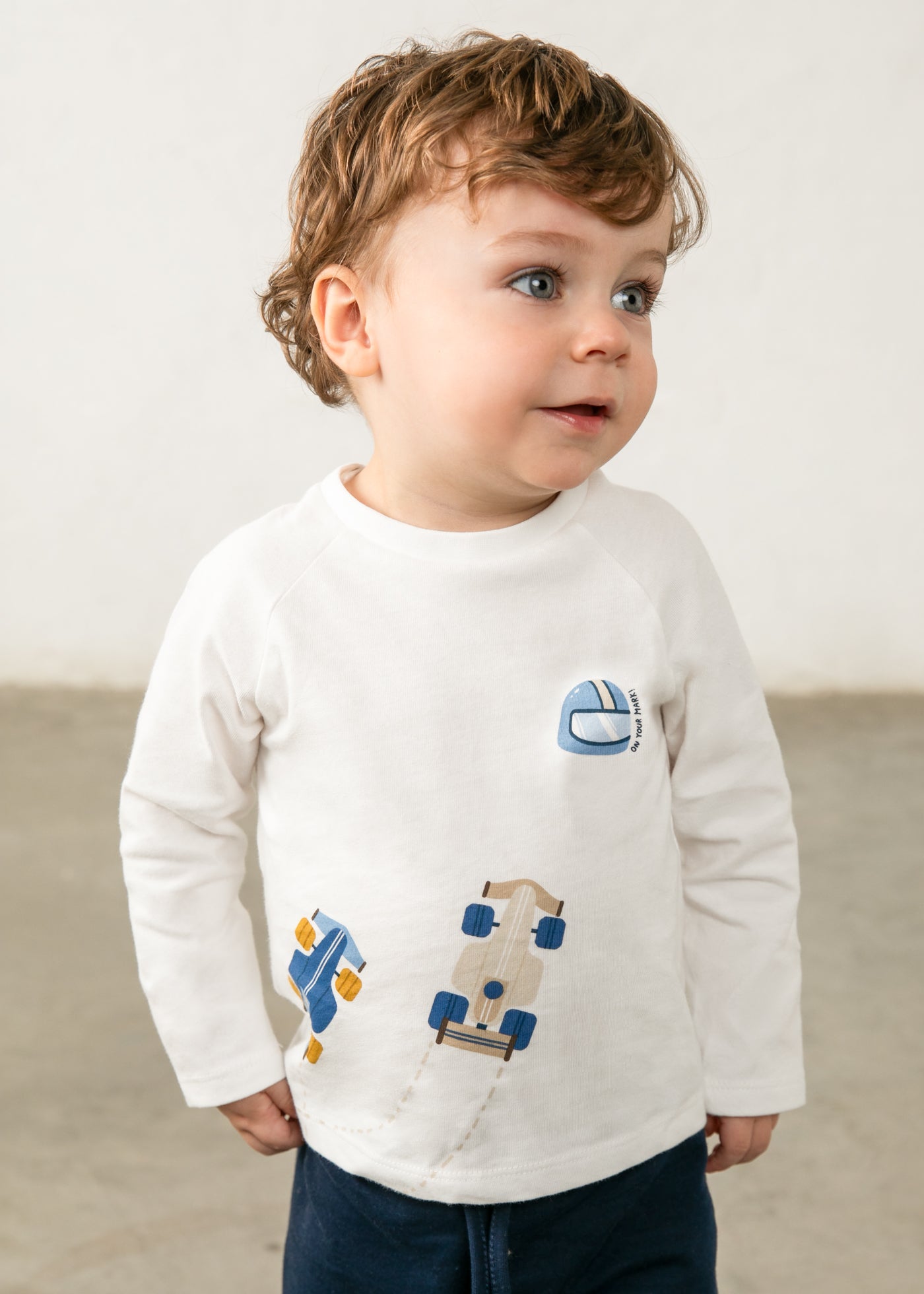 Camiseta coches bebé