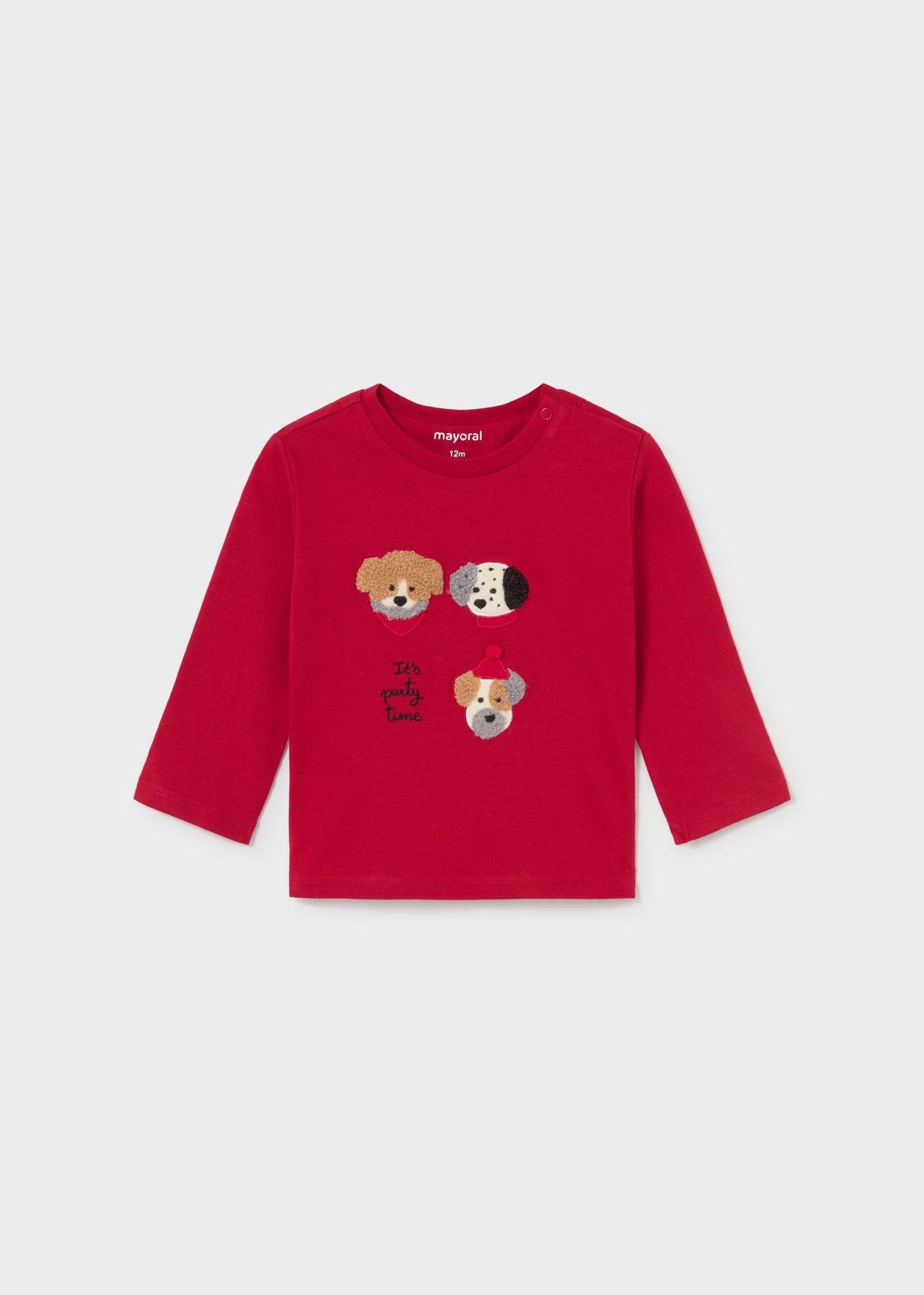 Camiseta bordada bebé