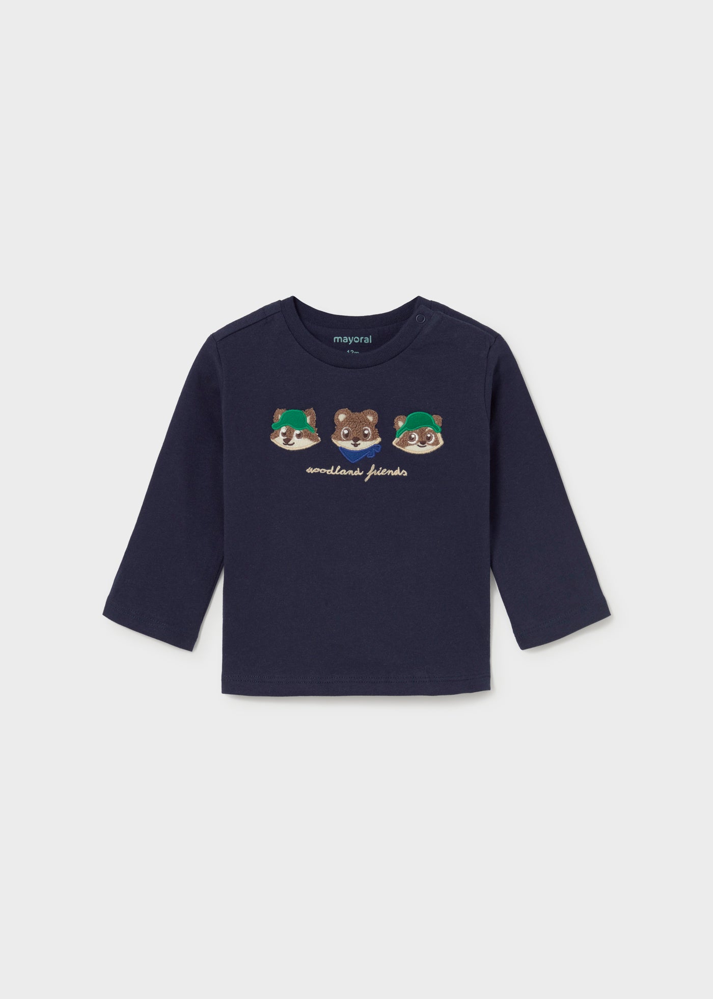 Camiseta bordada bebé