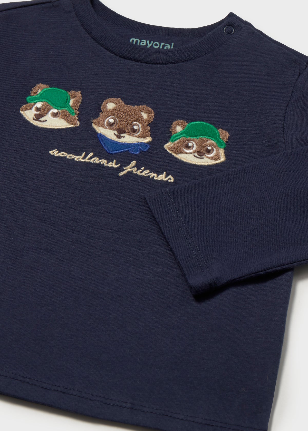 Camiseta bordada bebé