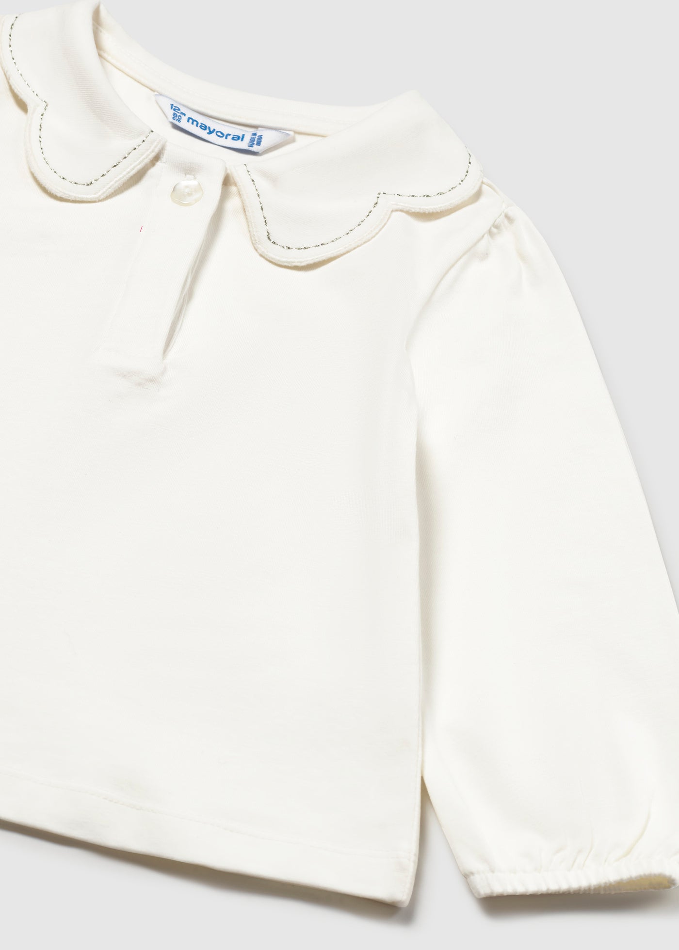 Polo cuello ondas bebé