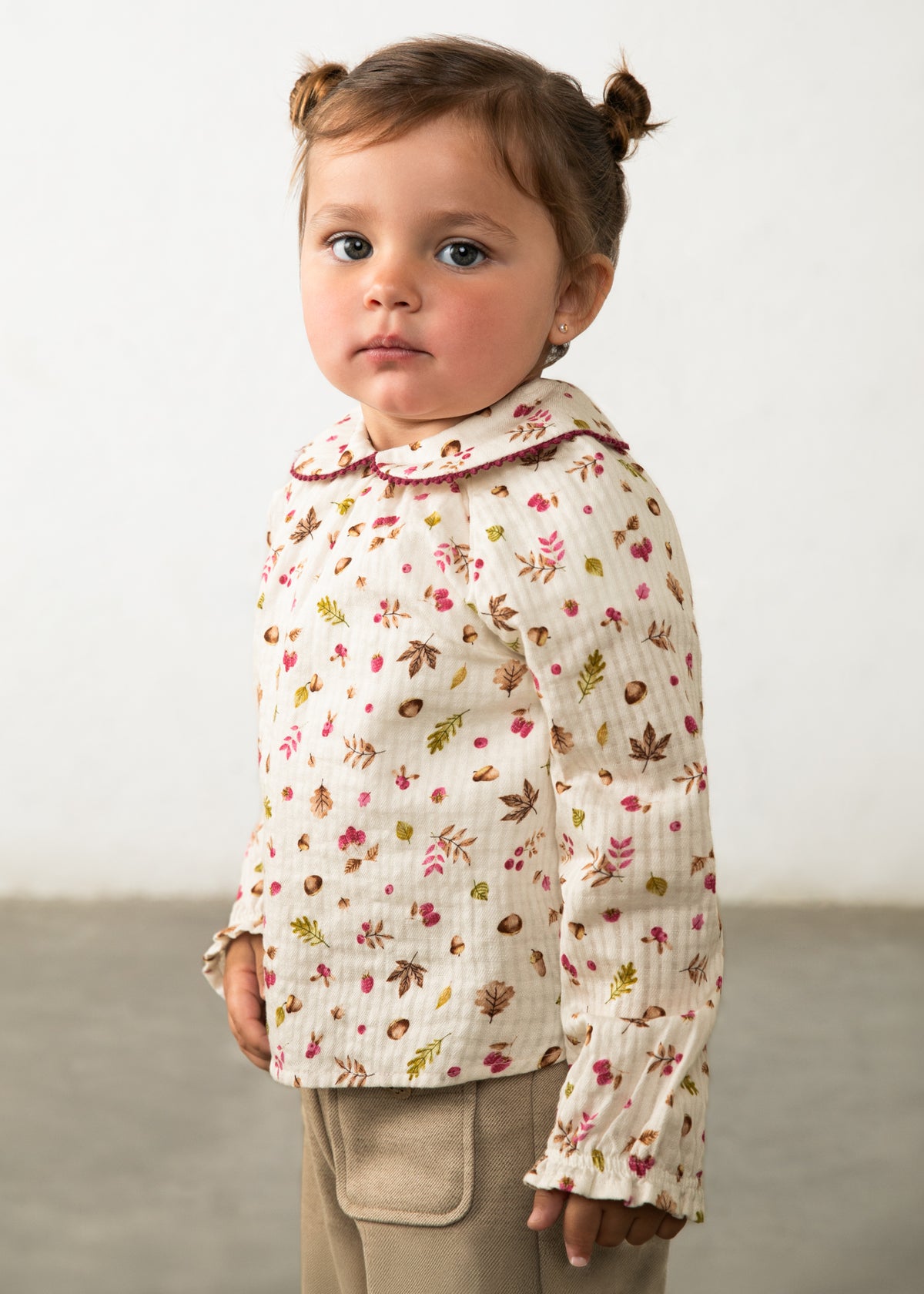 Blusa textura bebé