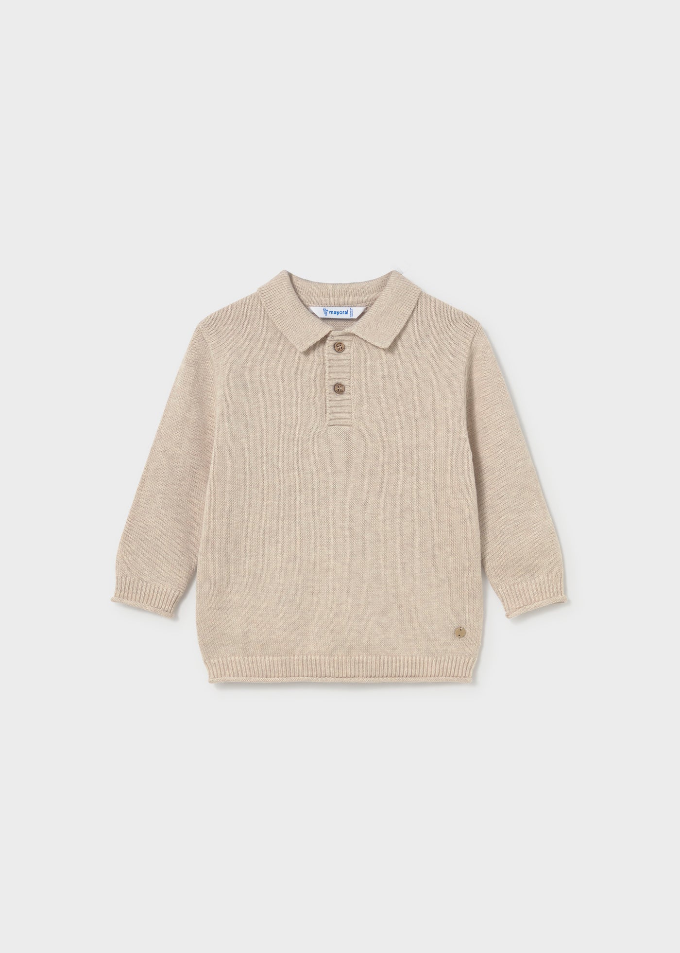 Jersey cuello polo bebé