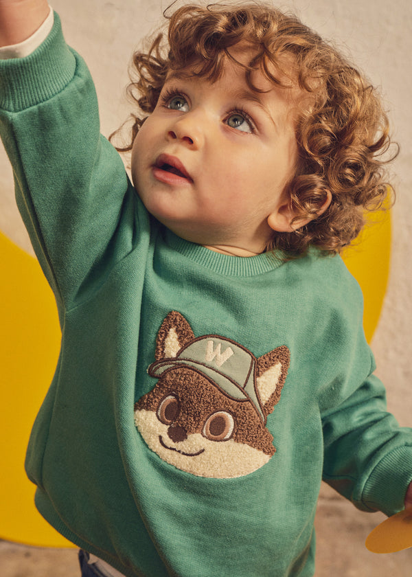 Sudadera animalitos bebé