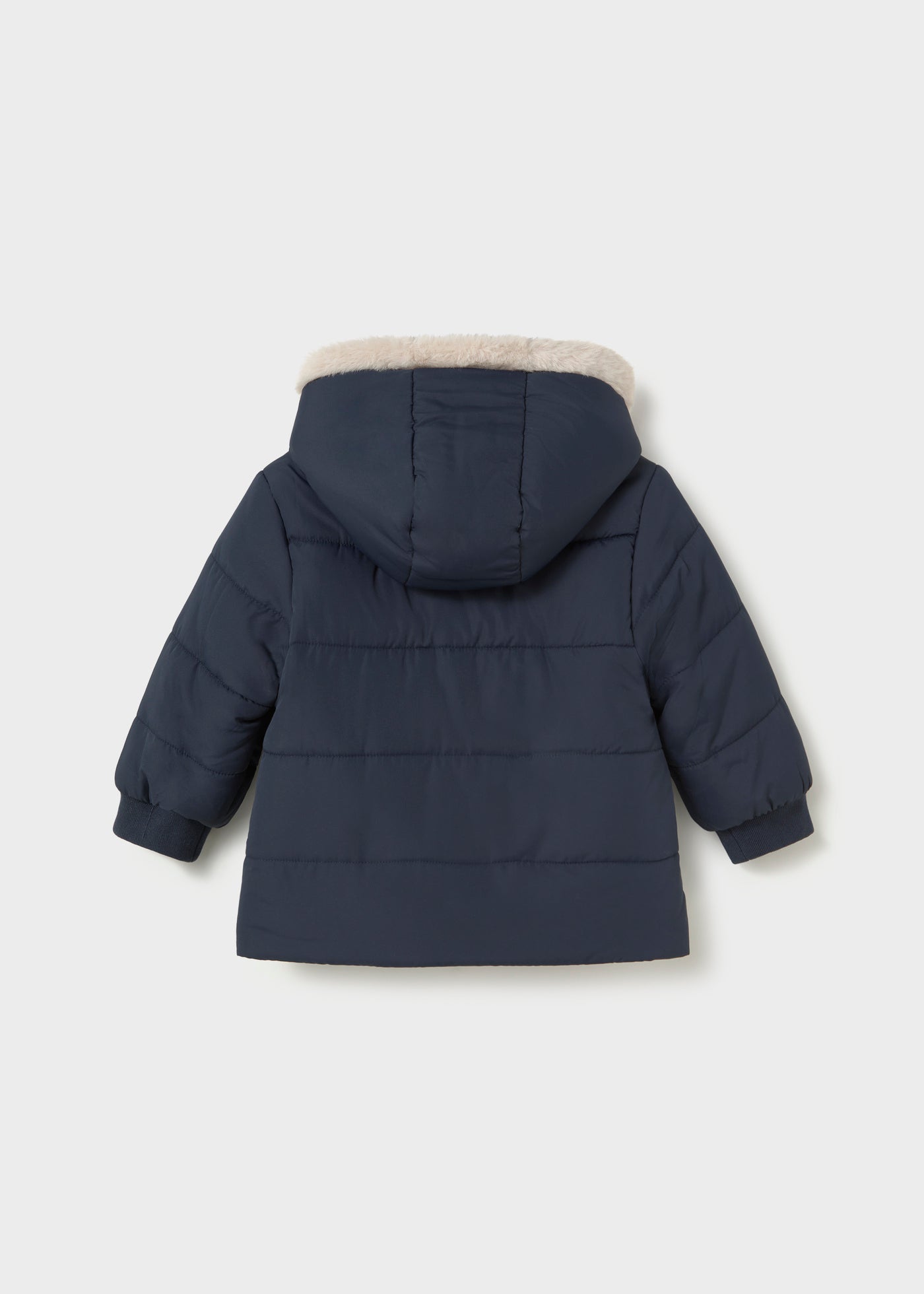 Chaquetón pelo bolsillos bebé