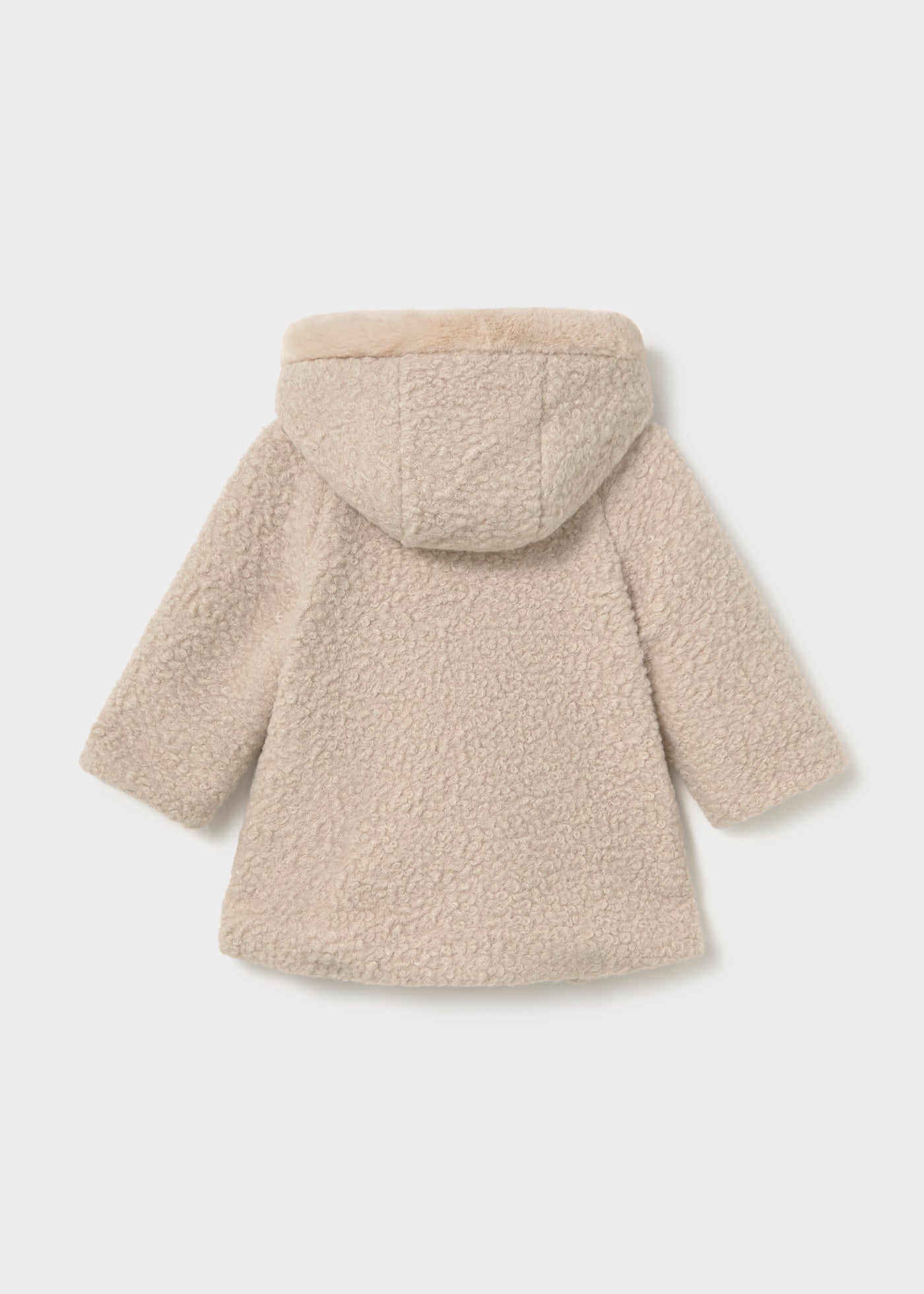Fleece μπουφάν κουκούλα μωρό