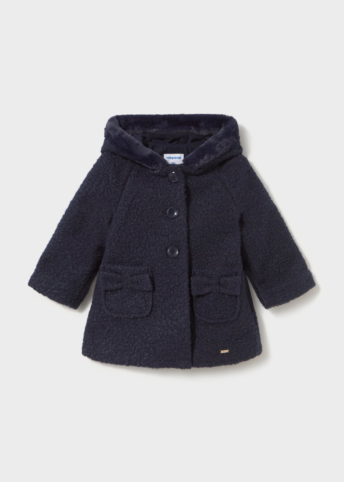 Fleece μπουφάν κουκούλα μωρό