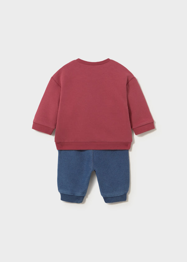Conjunto pantalón y sudadera recién nacido