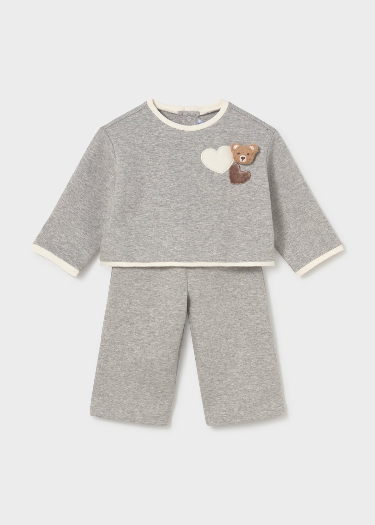 Conjunto pantalón y jersey bordado bebé