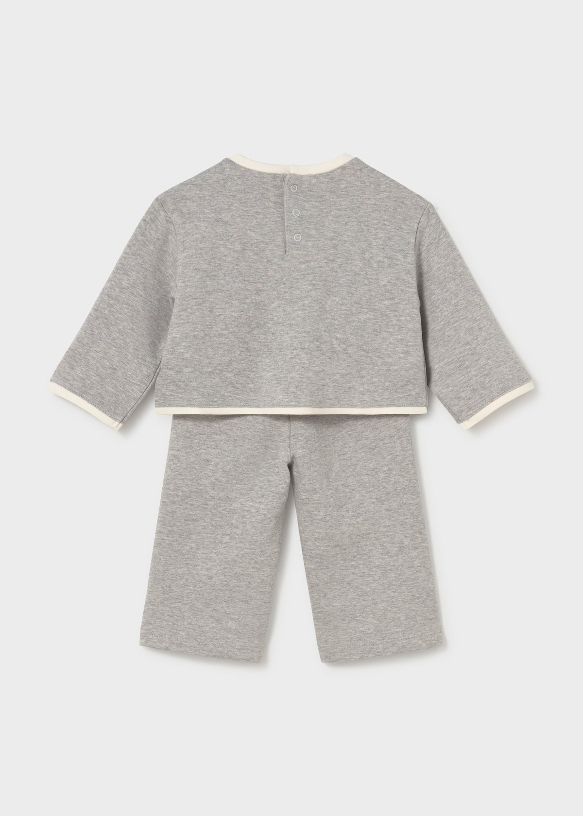 Conjunto pantalón y jersey bordado bebé