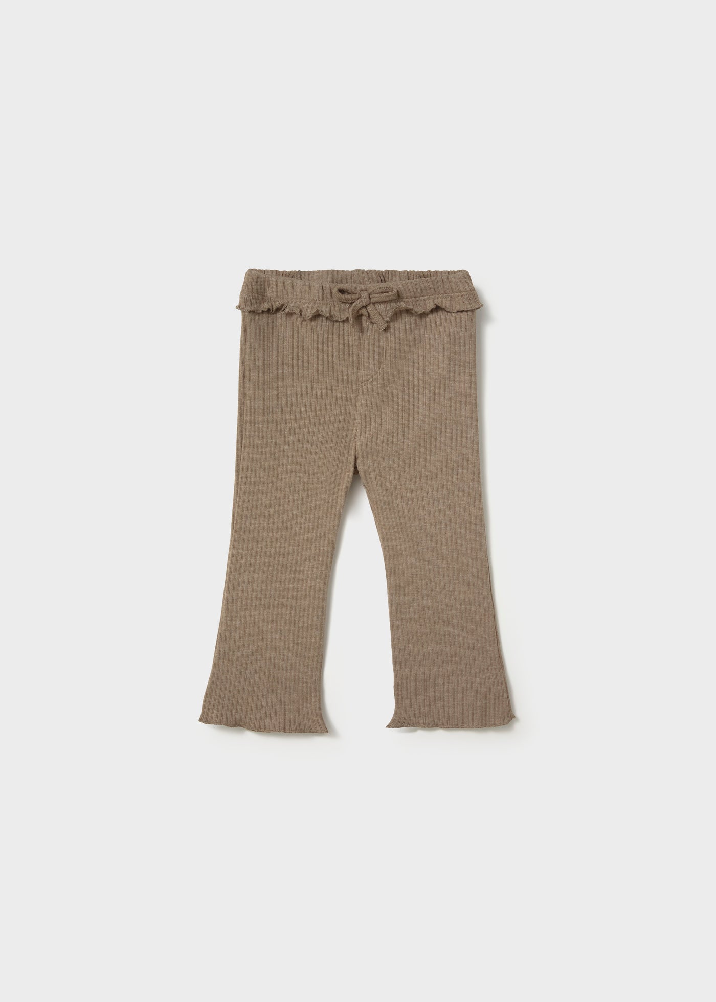 Leggings flare volante bebé