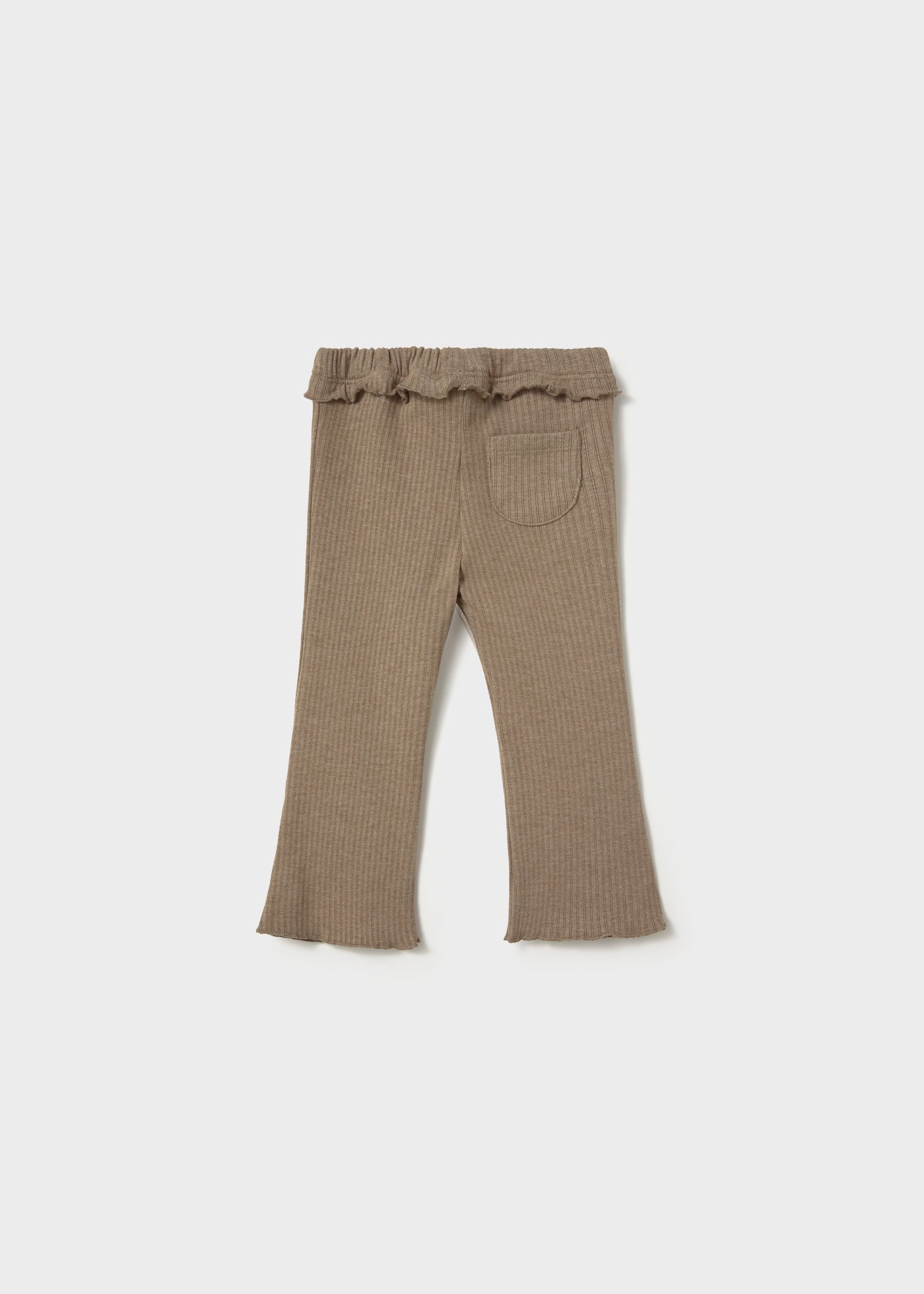 Leggings flare volante bebé