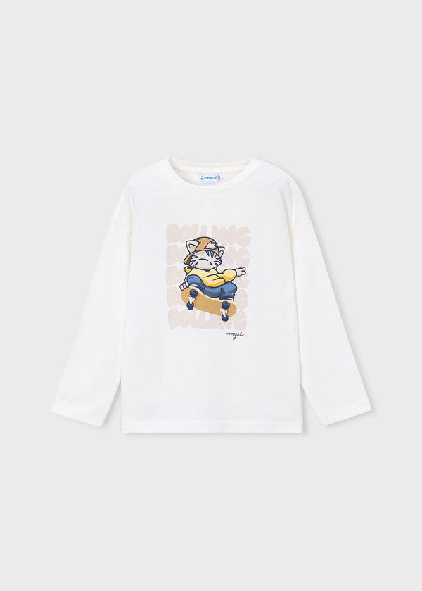 Camiseta skate niño